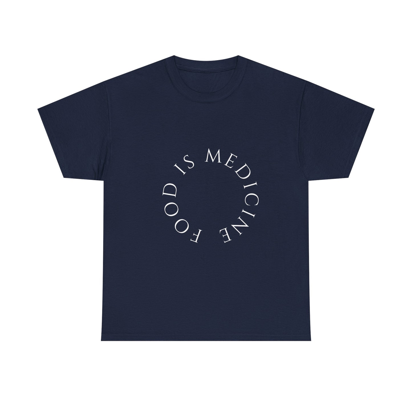 Food is medicine 2 Unisex Heavy Cotton Tee