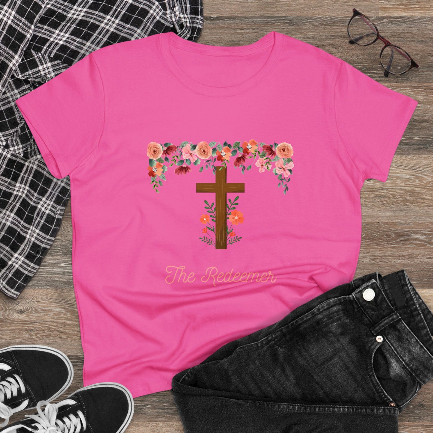The Redeemer Women's Midweight Cotton Tee