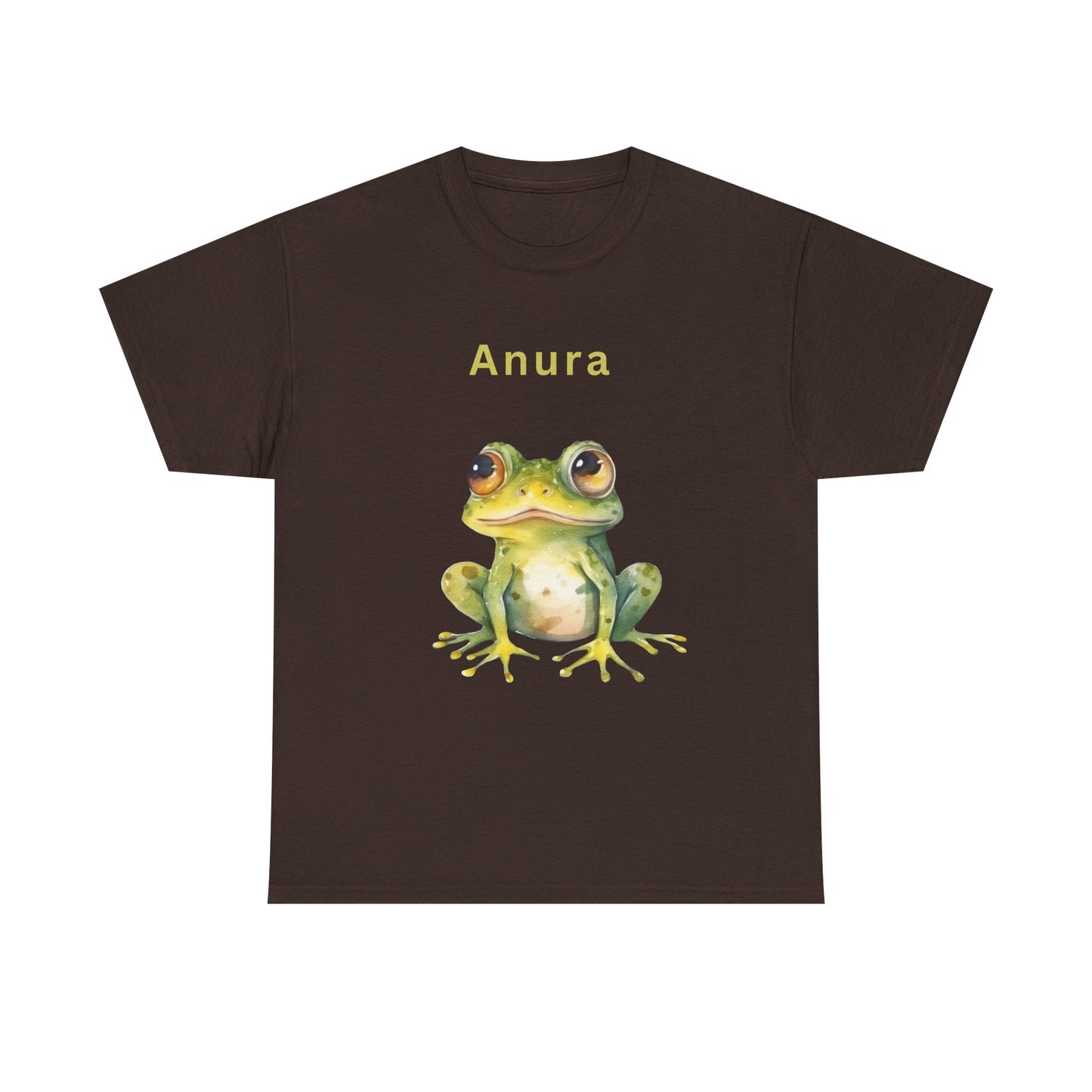Anura Unisex Heavy Cotton Tee - Frog