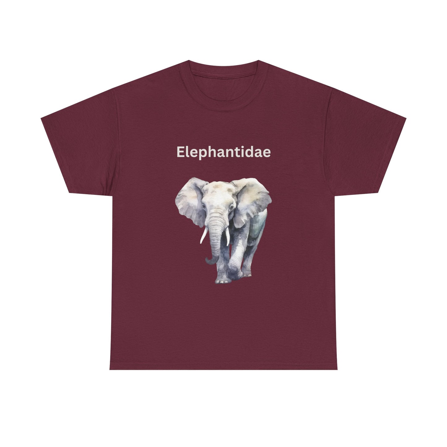 Elephantidae Unisex Heavy Cotton Tee
