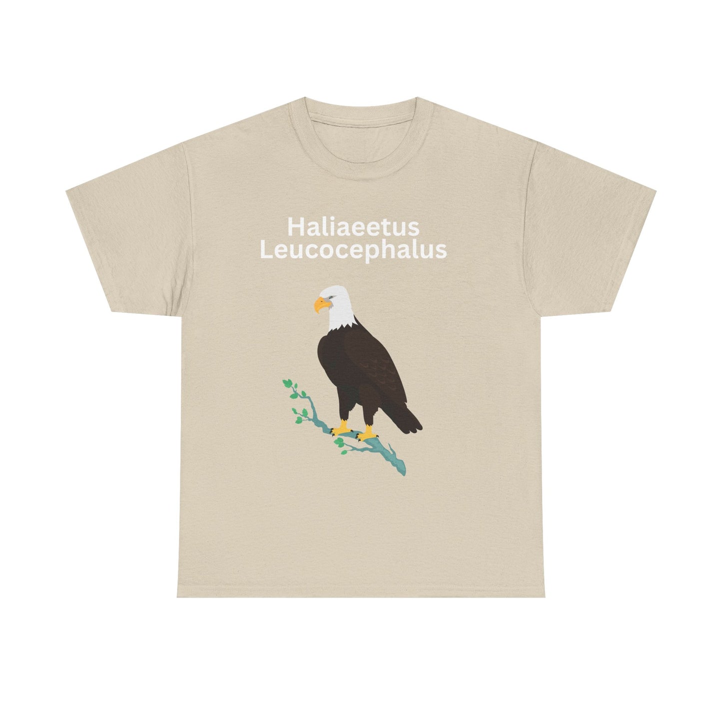 Unisex Scientific Name, Haliaeetus Leucocephalus, Eagle, 100% Organic Cotton