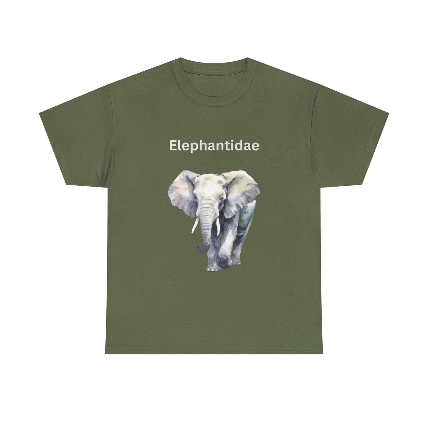 Elephantidae Unisex Heavy Cotton Tee