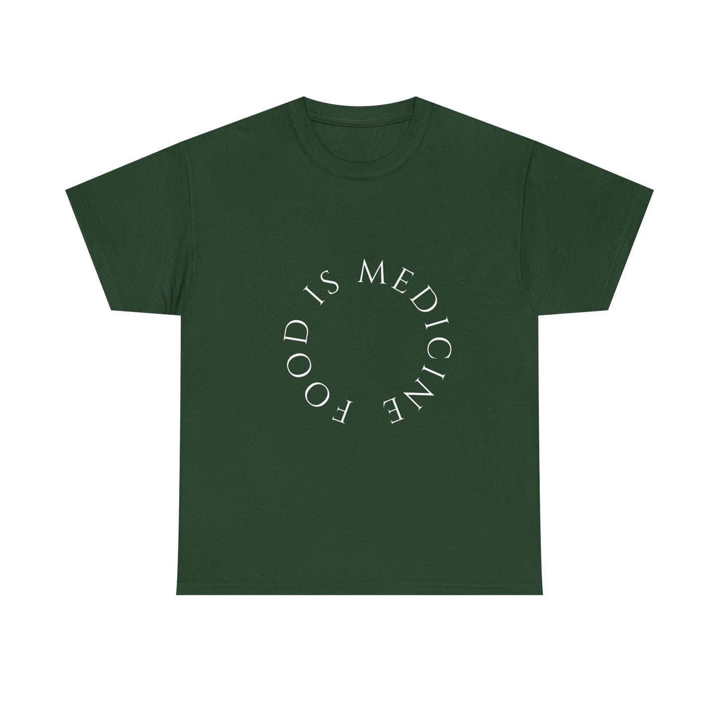 Food is medicine 2 Unisex Heavy Cotton Tee
