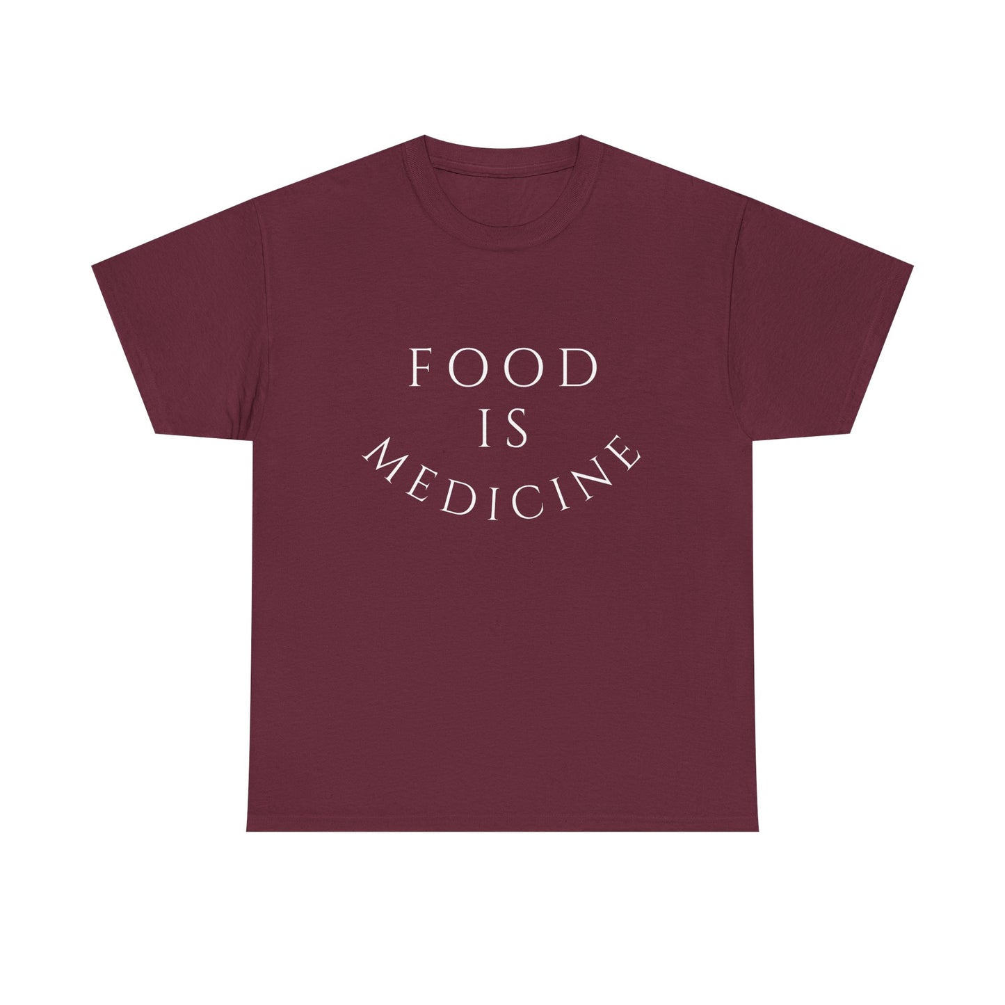 Food is medicine Unisex Heavy Cotton Tee