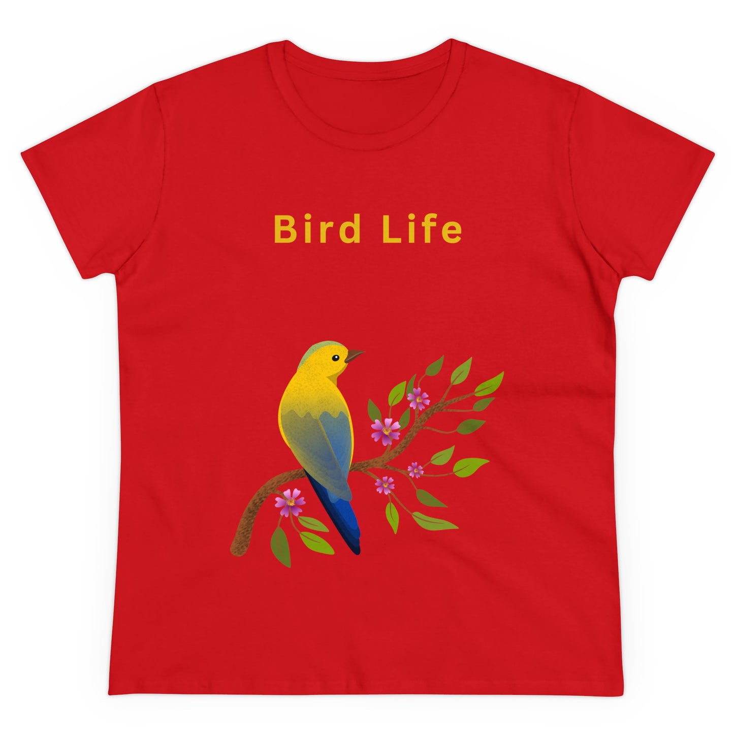 Aves 2 Women's Midweight Cotton Tee
