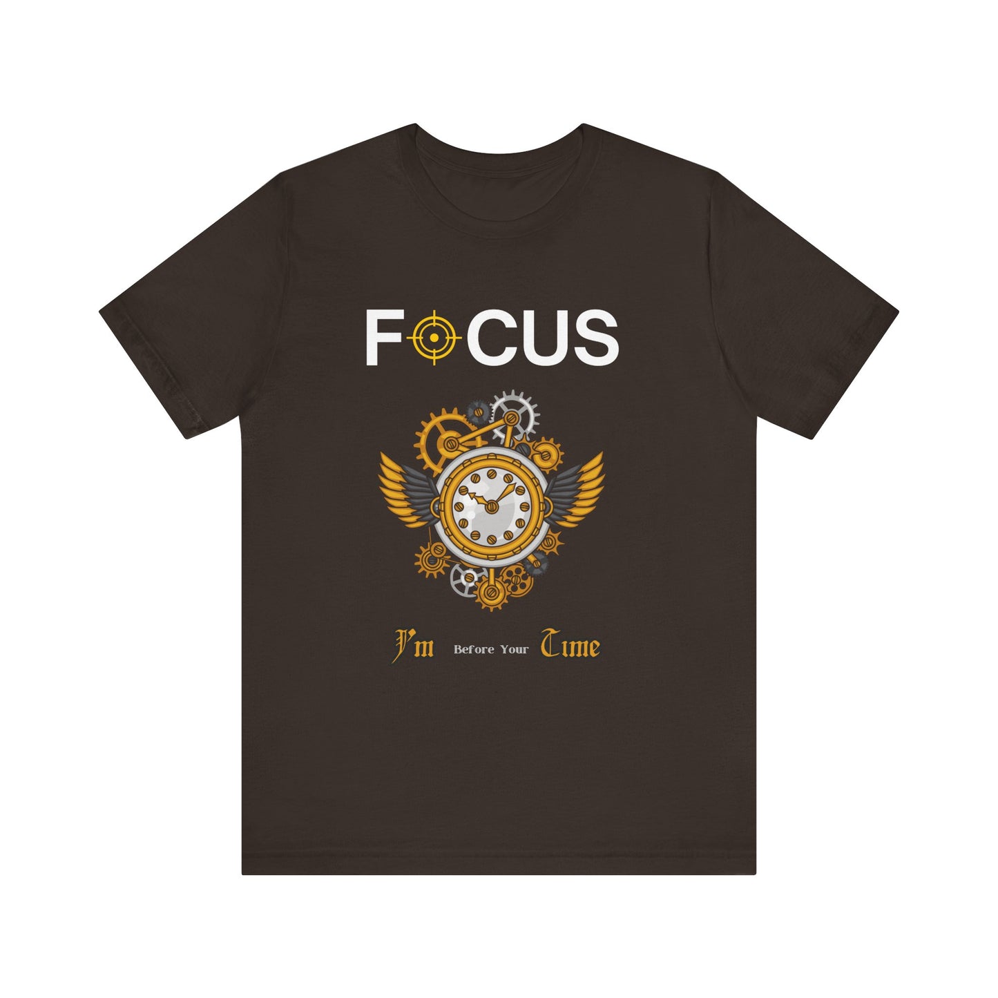 Vintage Clock Tee - I'm Before Your Time Design