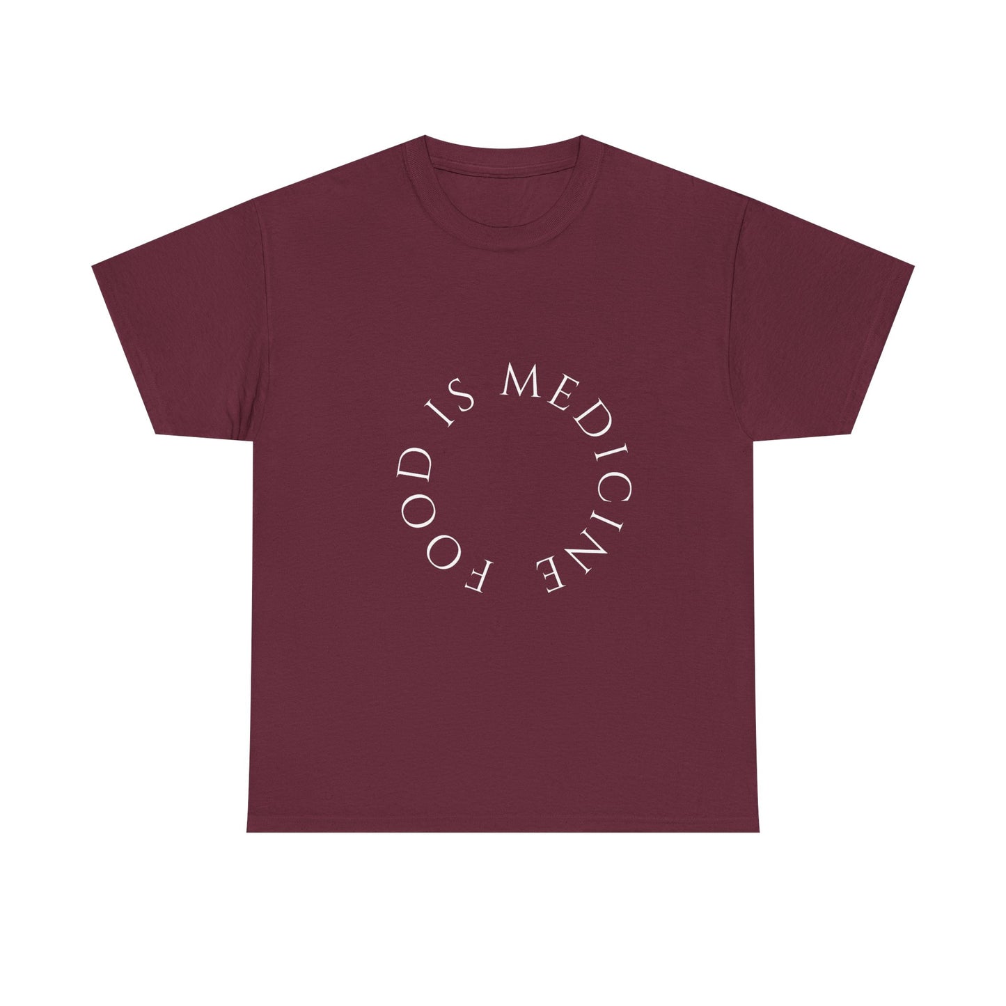 Food is medicine 2 Unisex Heavy Cotton Tee