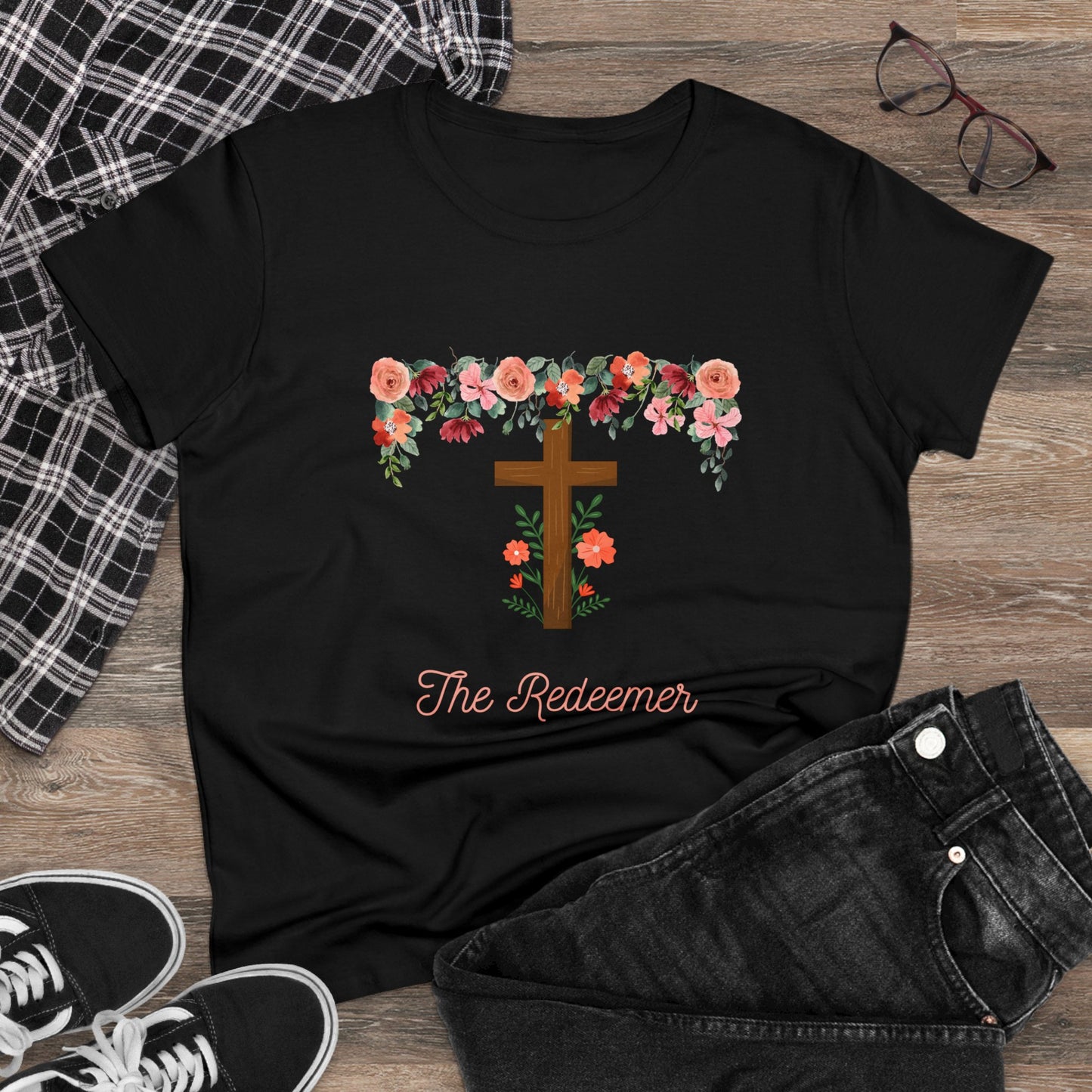 The Redeemer Women's Midweight Cotton Tee