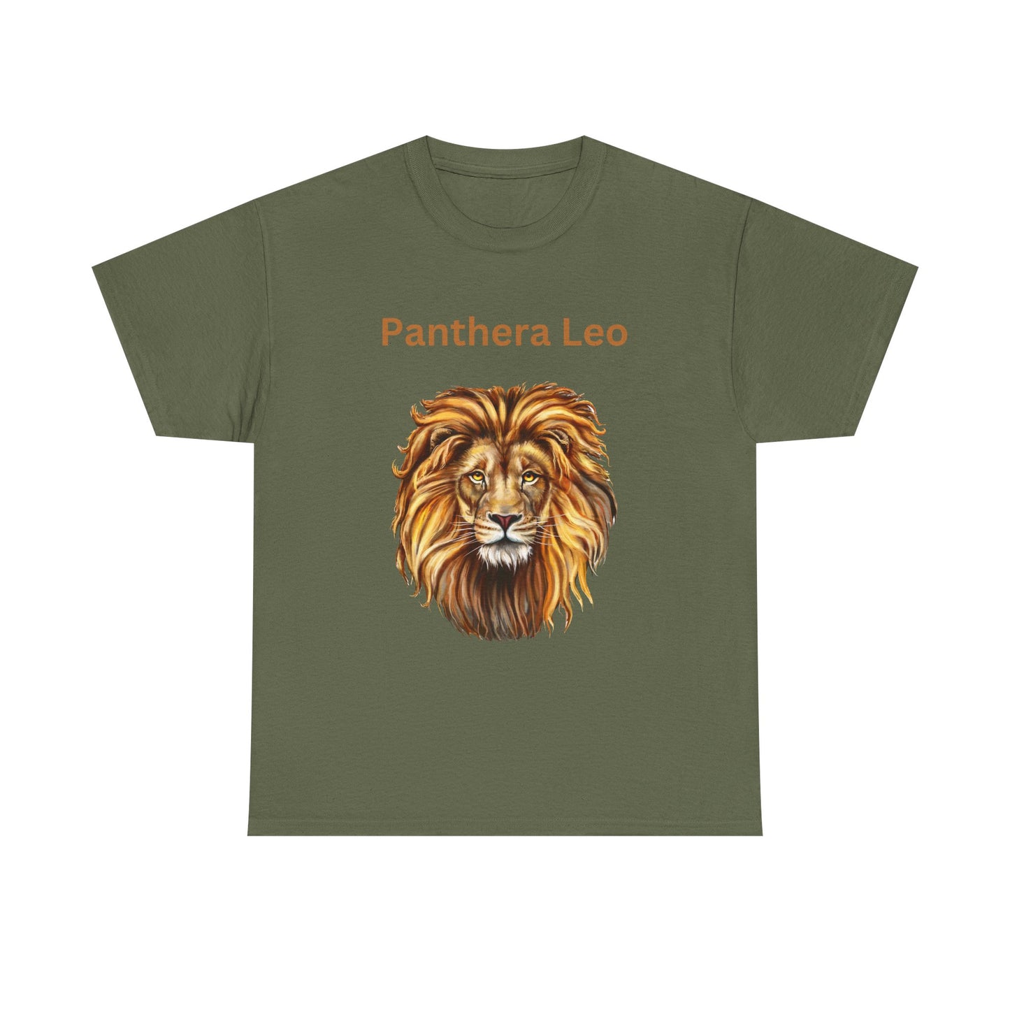 Panthera Leo Unisex Heavy Cotton Tee