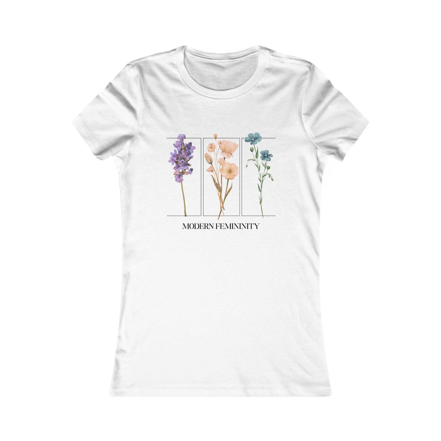 Modern Femininity Floral Women's Tee