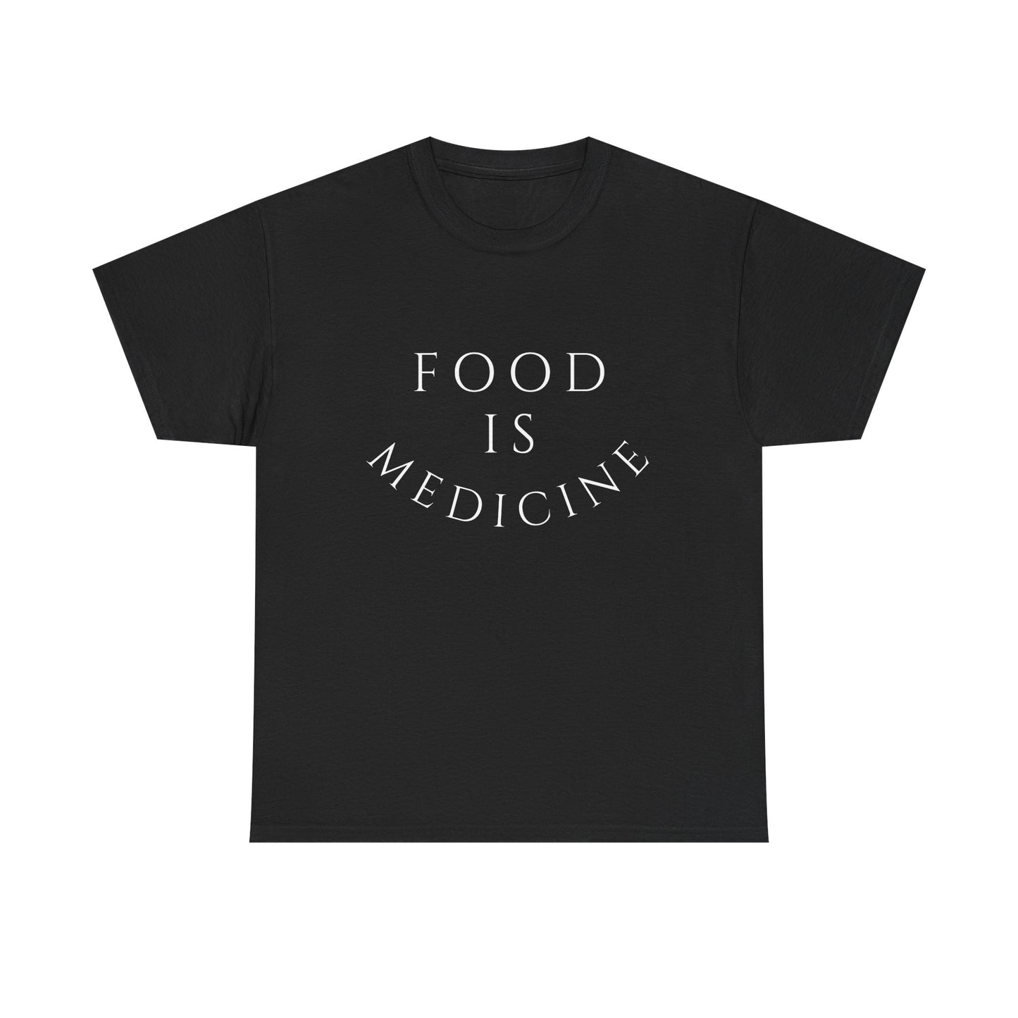 Food is medicine Unisex Heavy Cotton Tee
