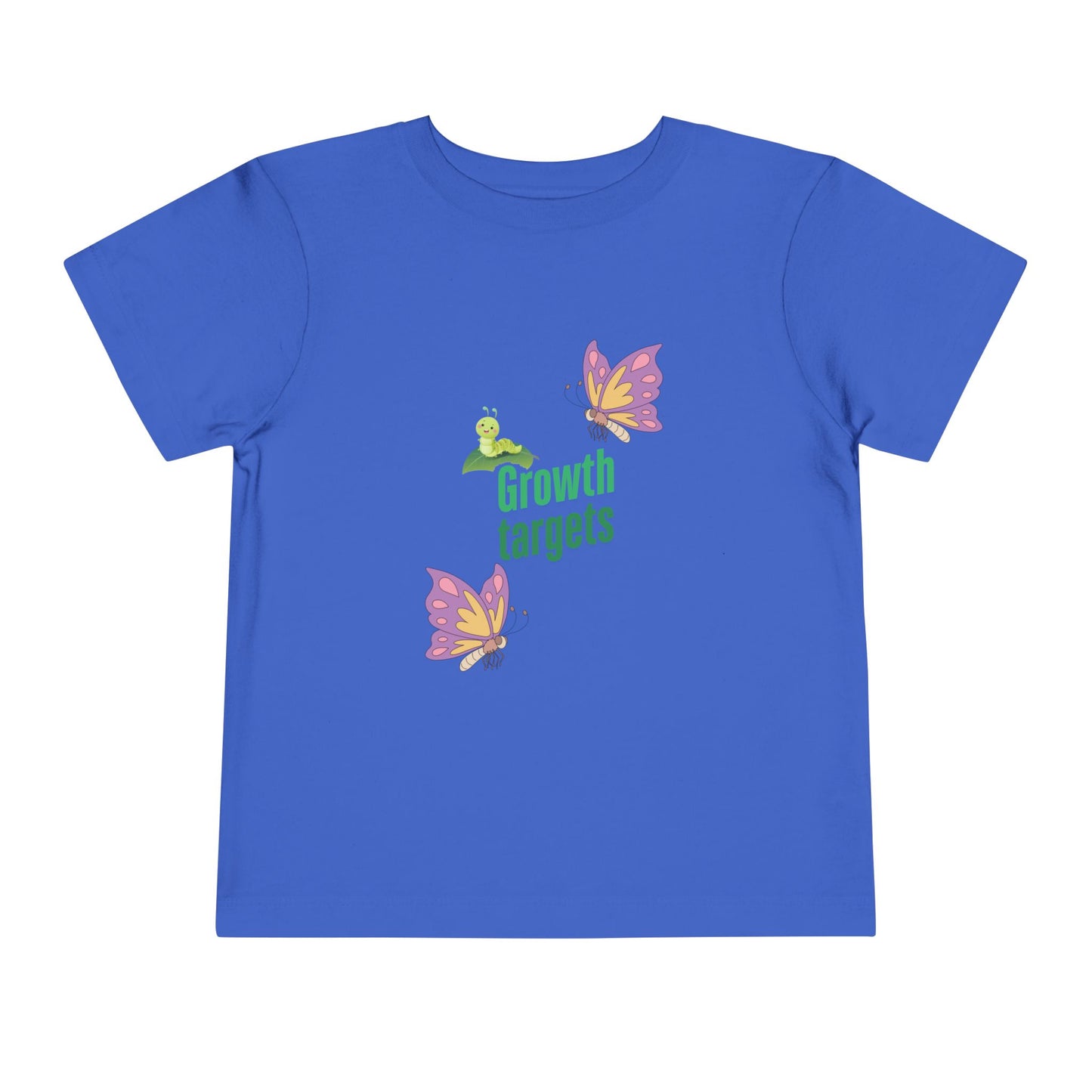 Toddler Tee - "Growth Targets" Butterfly Design