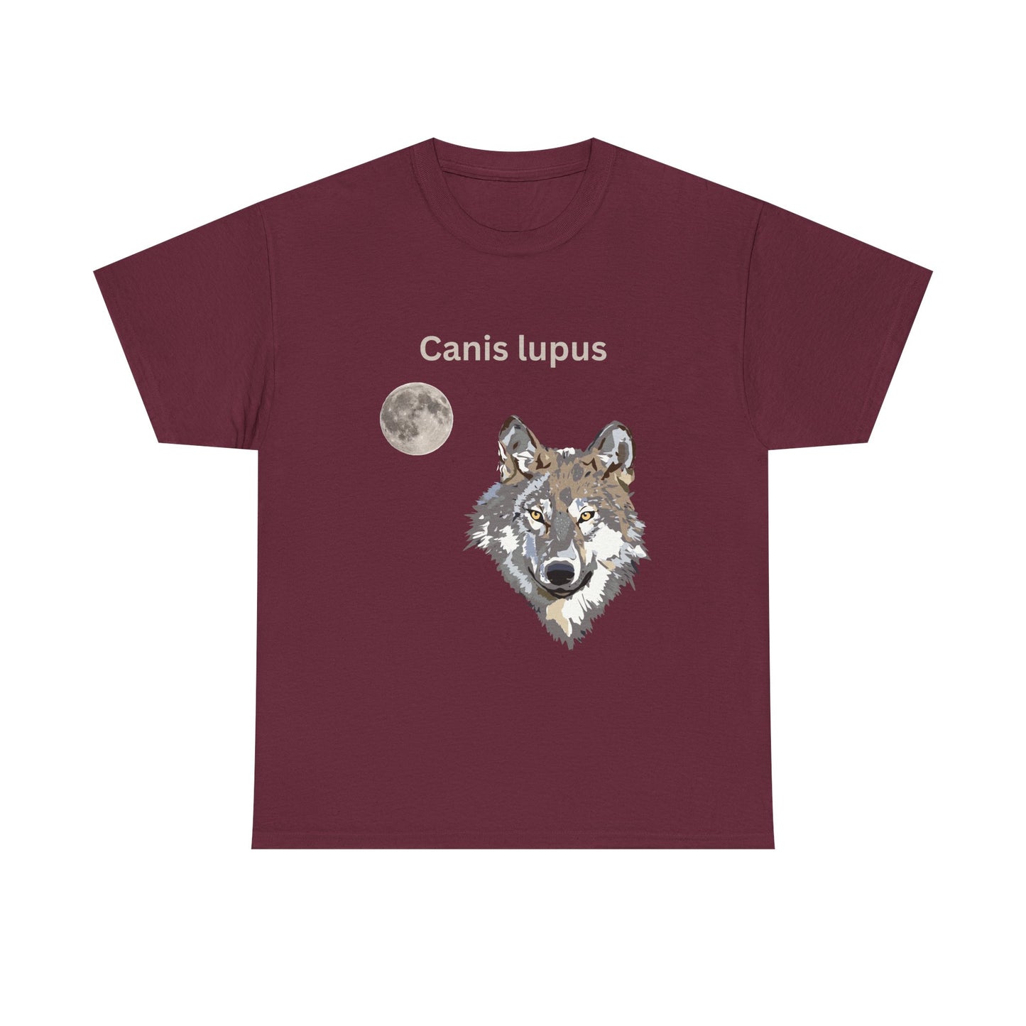 Canis lupus Unisex Heavy Cotton Tee
