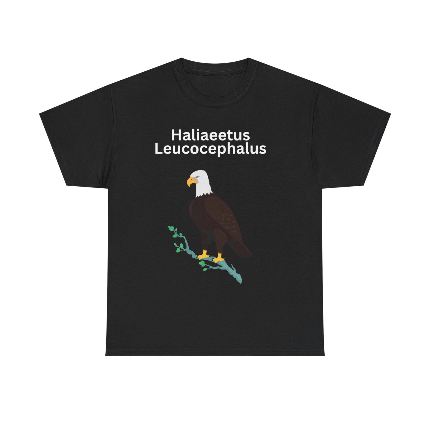 Unisex Scientific Name, Haliaeetus Leucocephalus, Eagle, 100% Organic Cotton