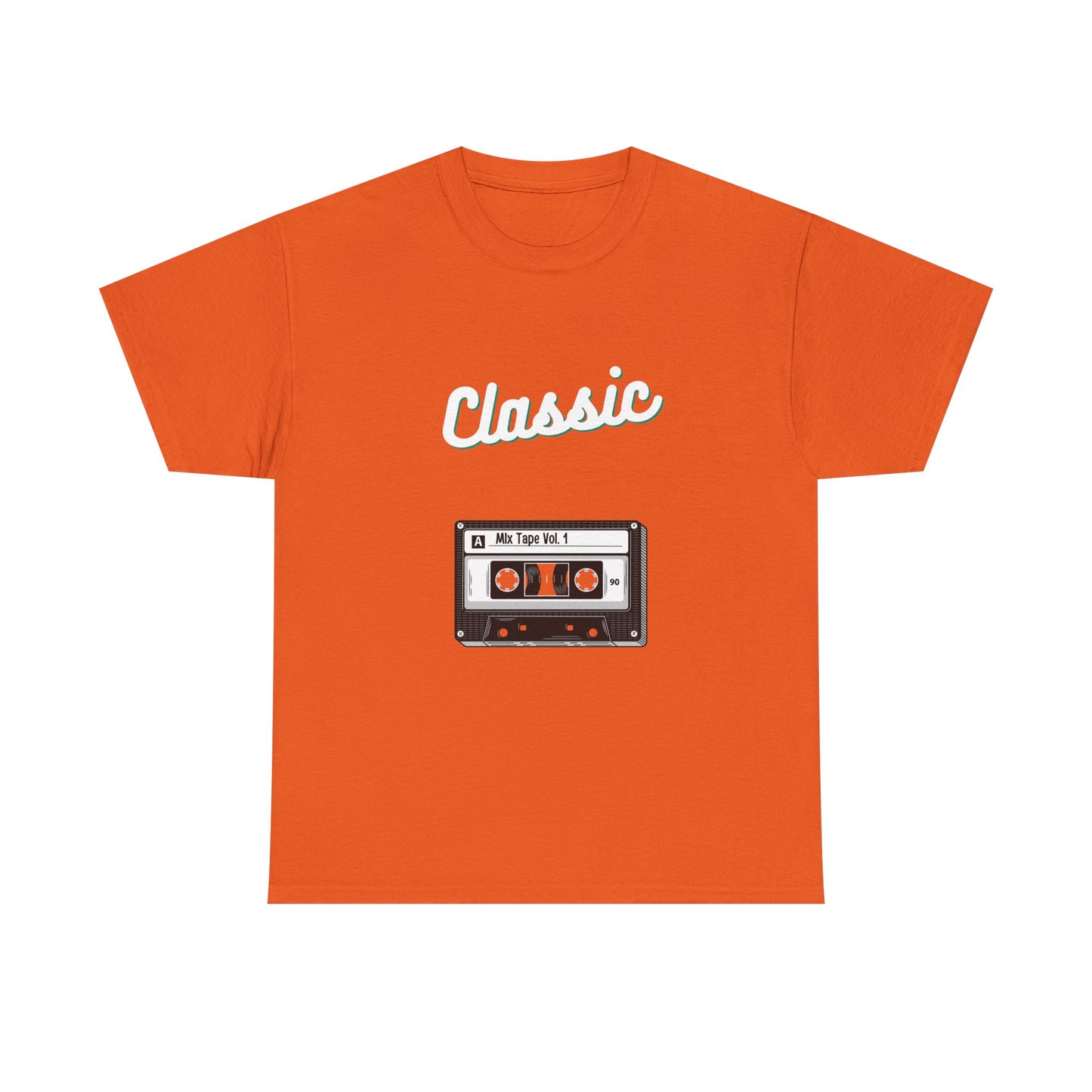 Classic Mix Tape Unisex Heavy Cotton Tee