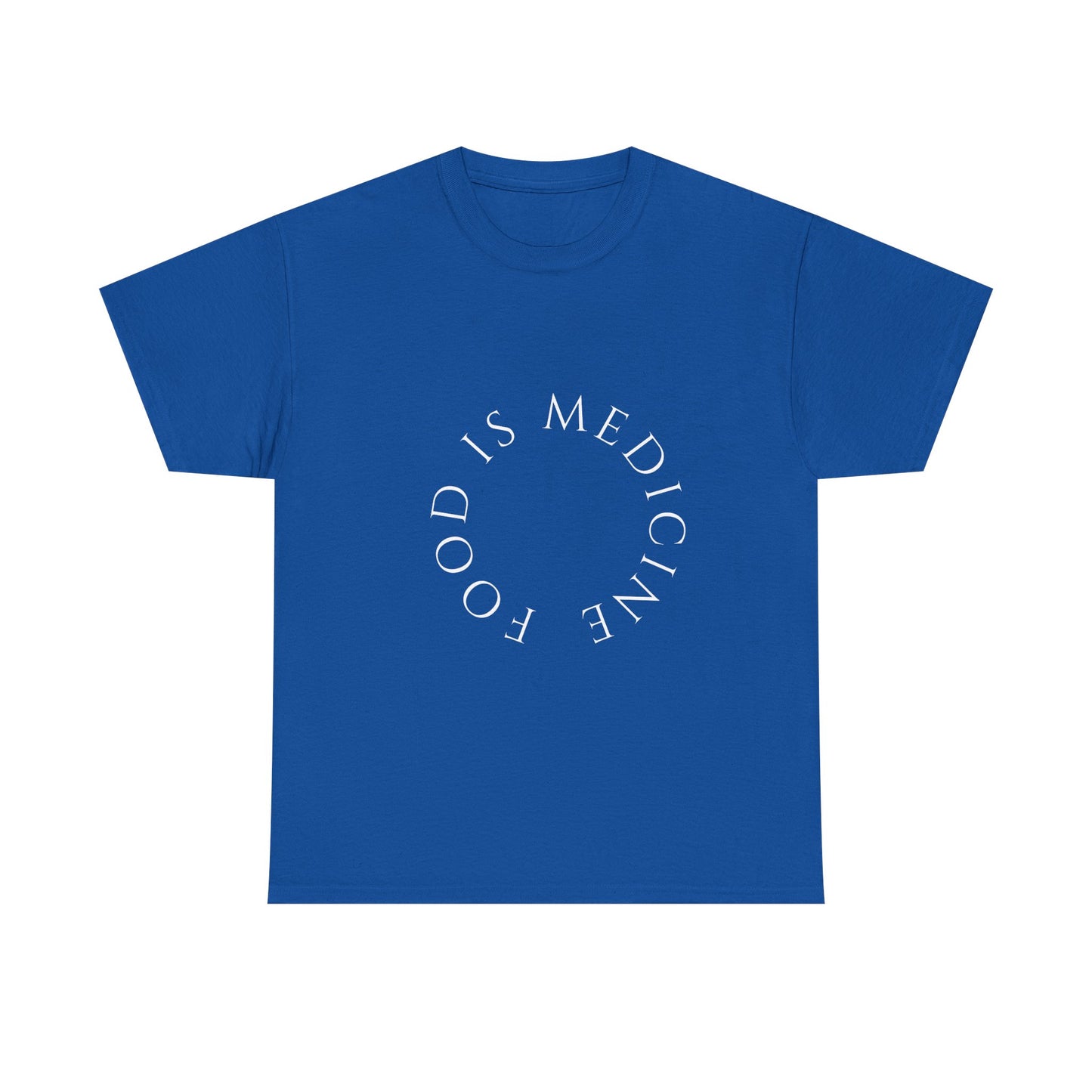Food is medicine 2 Unisex Heavy Cotton Tee