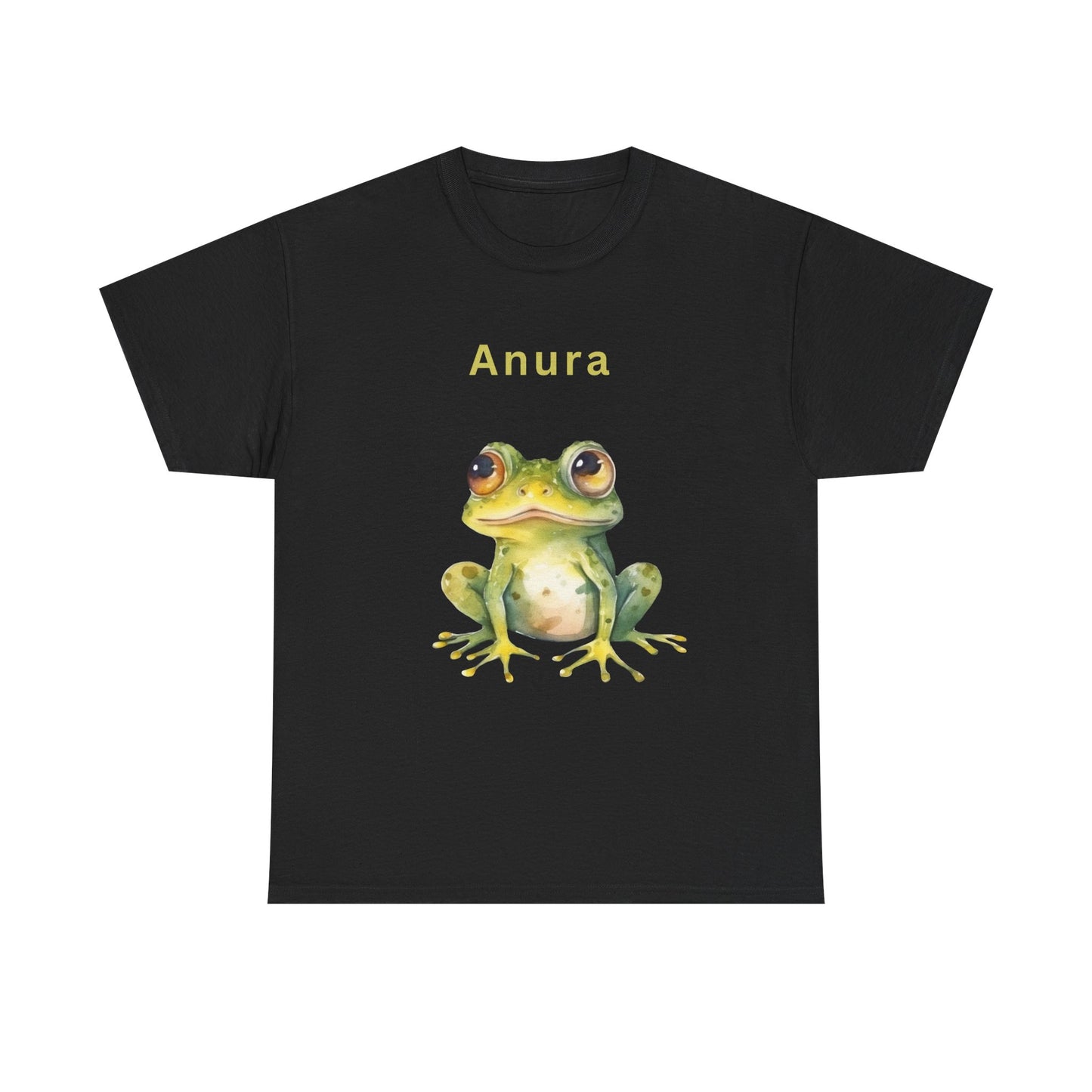 Anura Unisex Heavy Cotton Tee - Frog