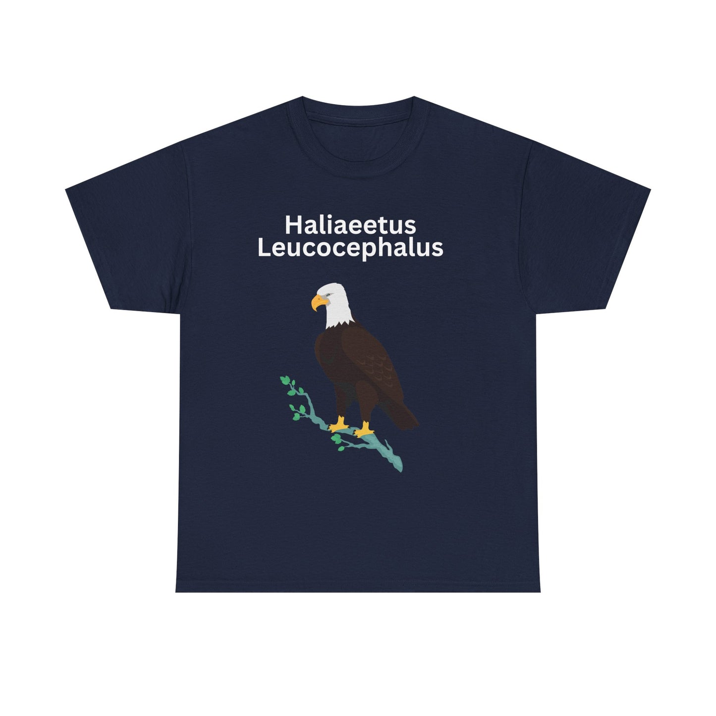 Unisex Scientific Name, Haliaeetus Leucocephalus, Eagle, 100% Organic Cotton