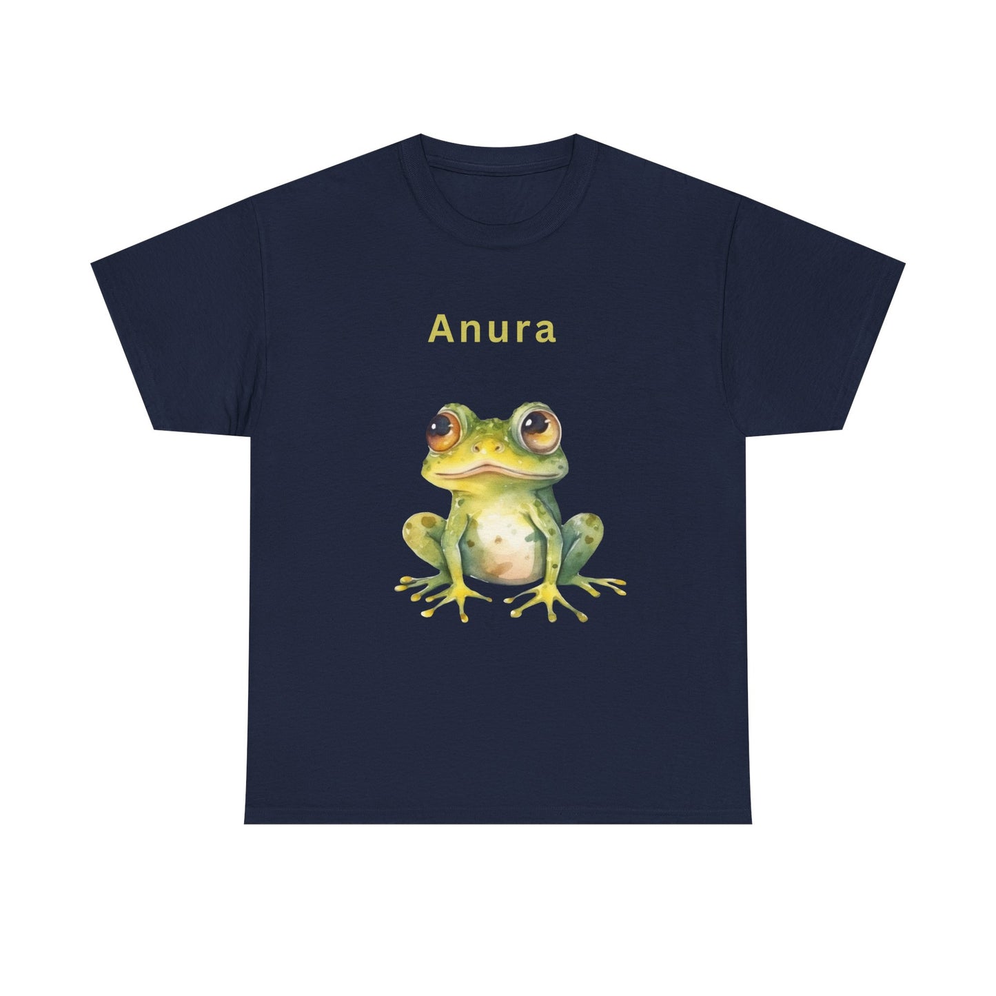 Anura Unisex Heavy Cotton Tee - Frog