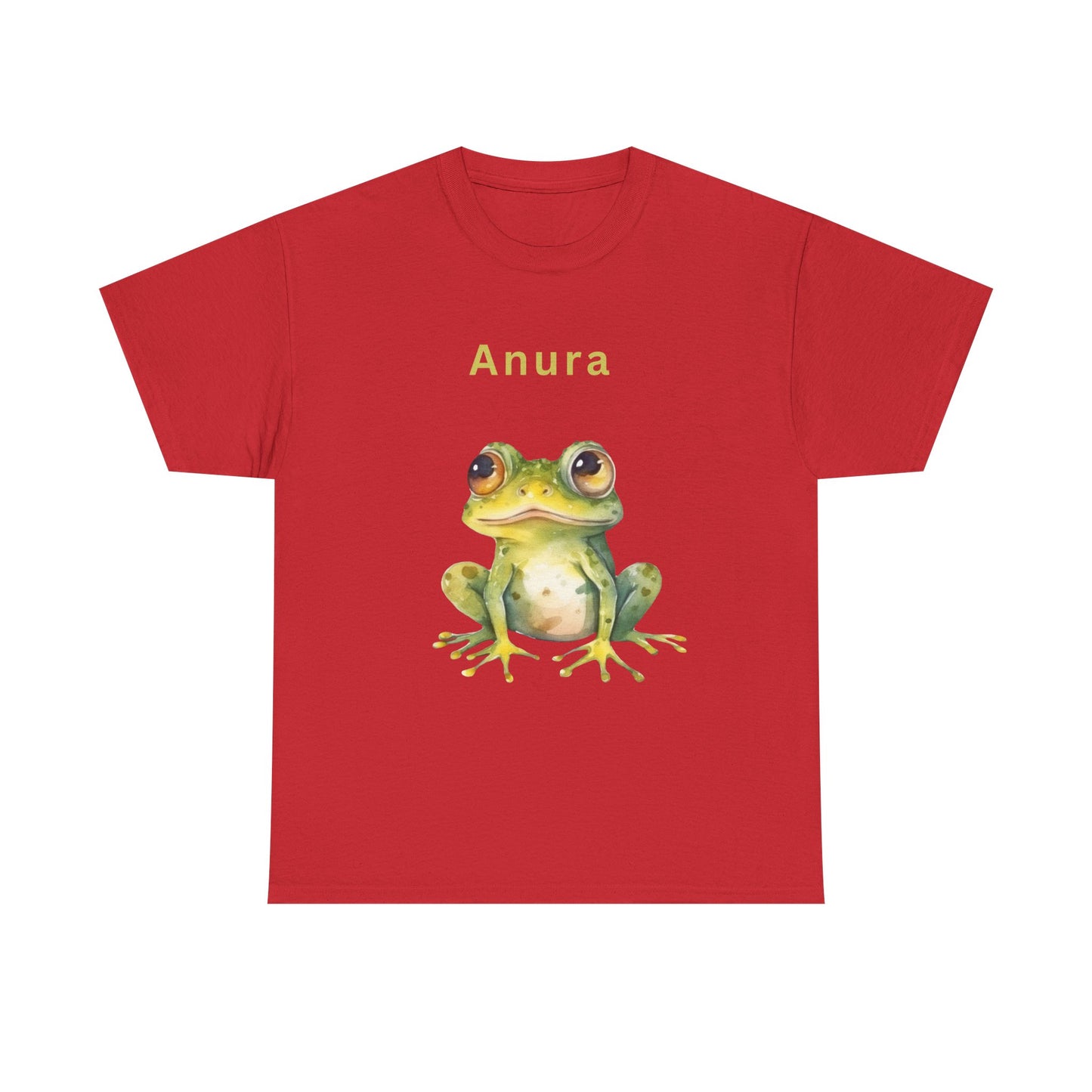 Anura Unisex Heavy Cotton Tee - Frog