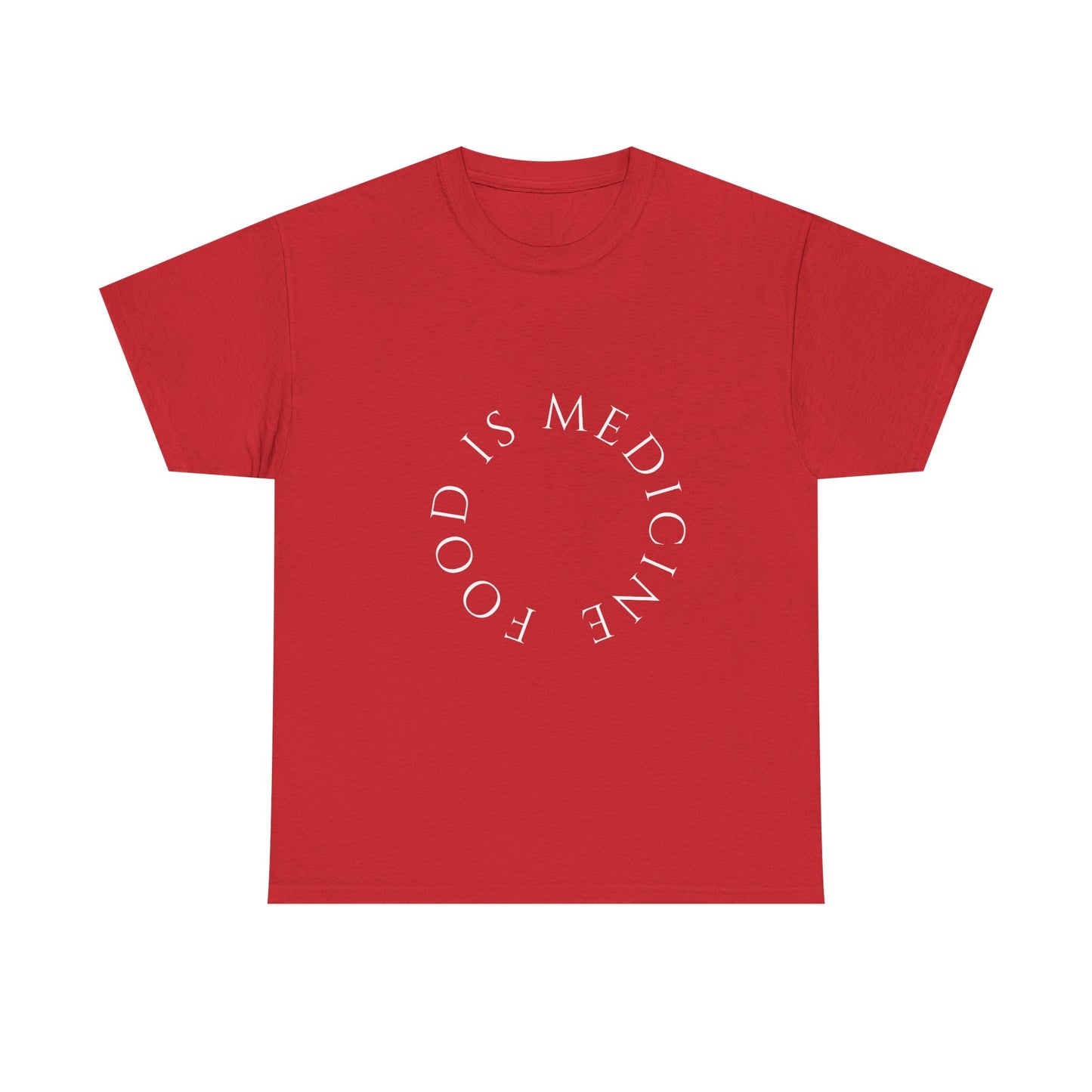 Food is medicine 2 Unisex Heavy Cotton Tee
