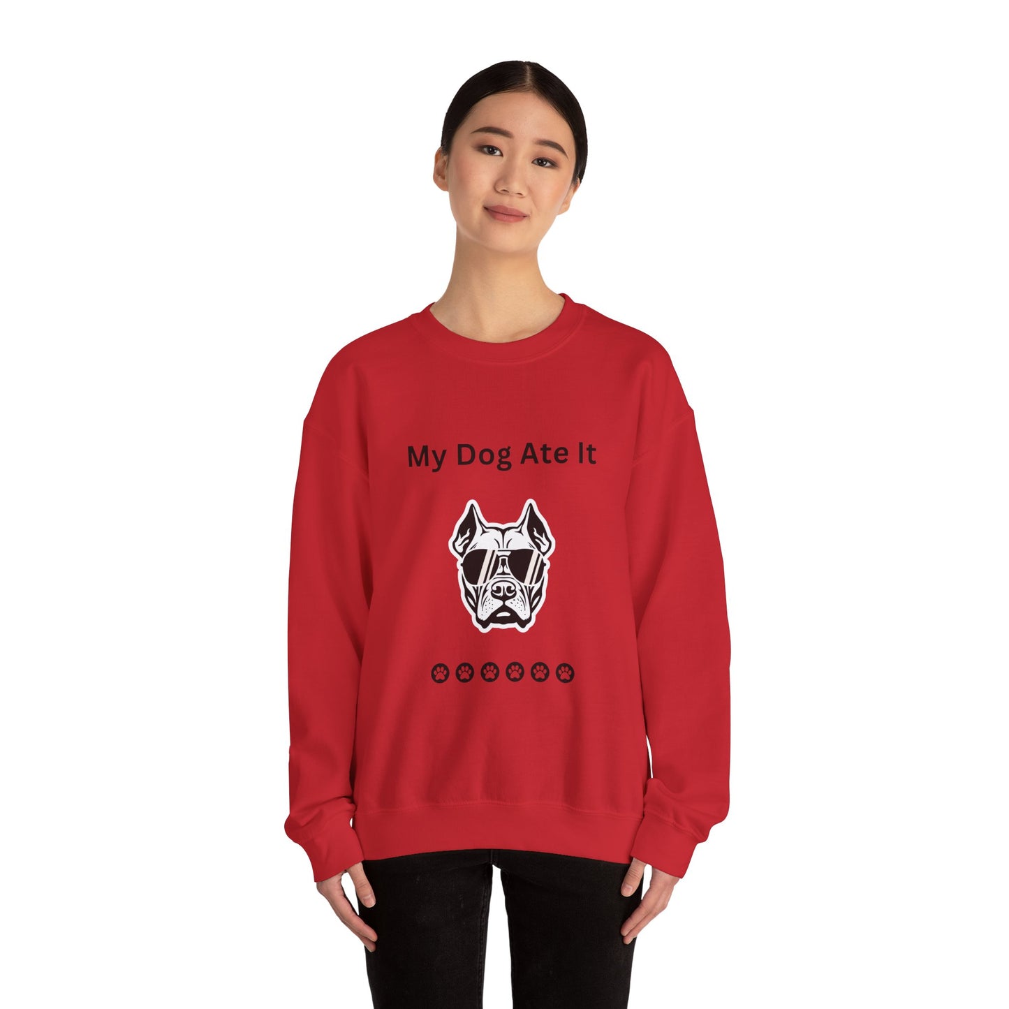 My Dog Ate It Unisex Heavy Blend™ Crewneck Sweatshirt