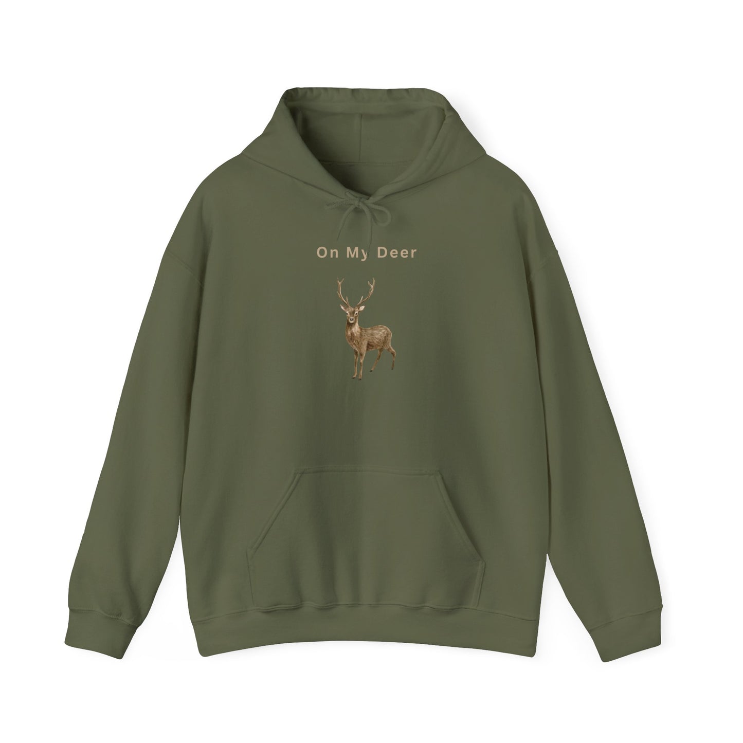 On My Deer Unisex Heavy Blend™ Hooded Sweatshirt