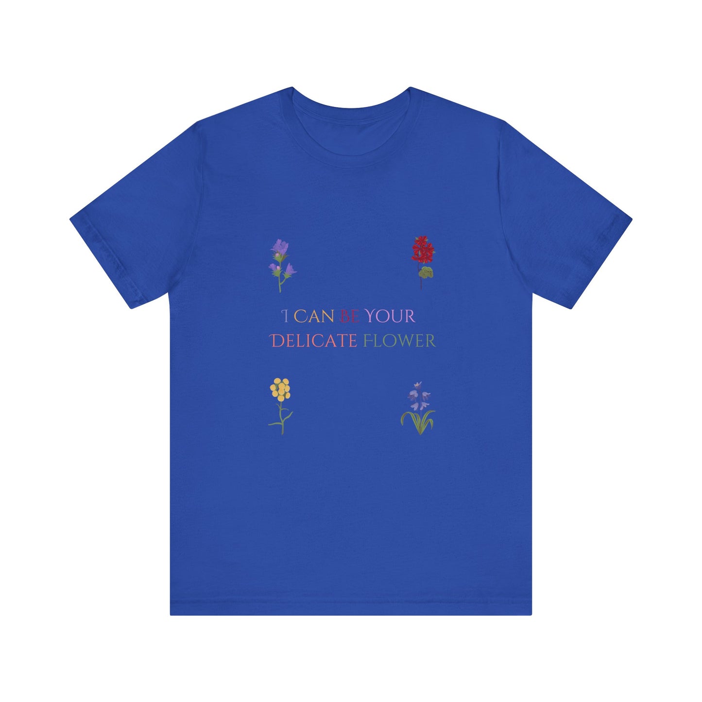 Floral T-Shirt - Delicate Flower Graphic Tee