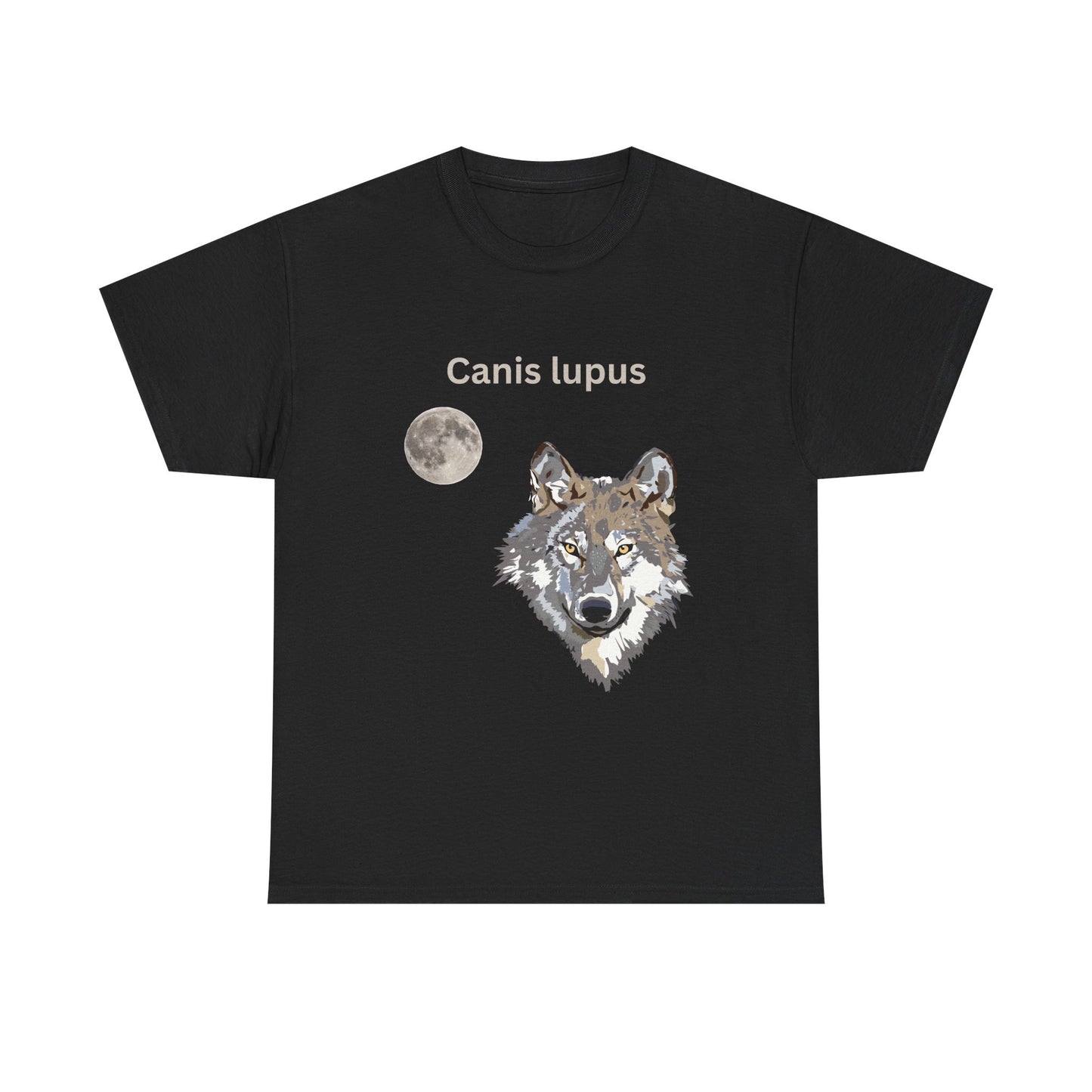 Canis lupus Unisex Heavy Cotton Tee