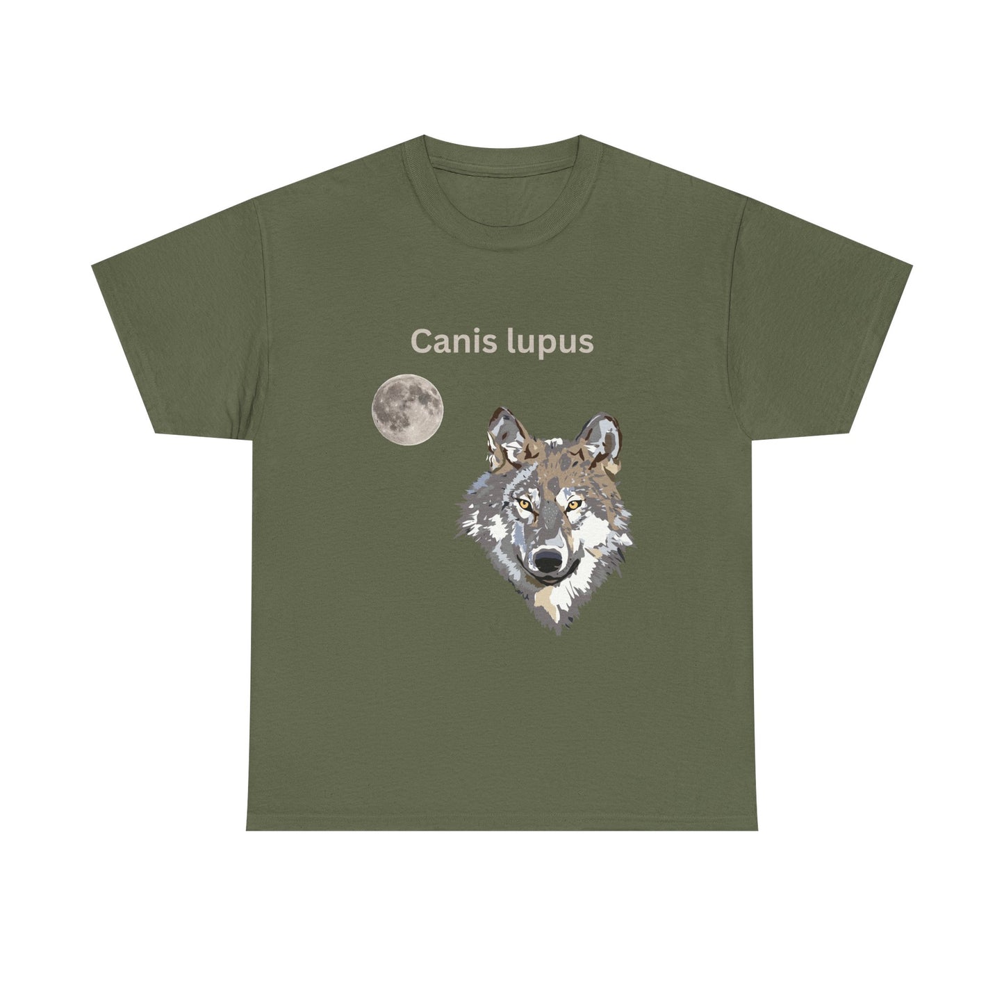 Canis lupus Unisex Heavy Cotton Tee