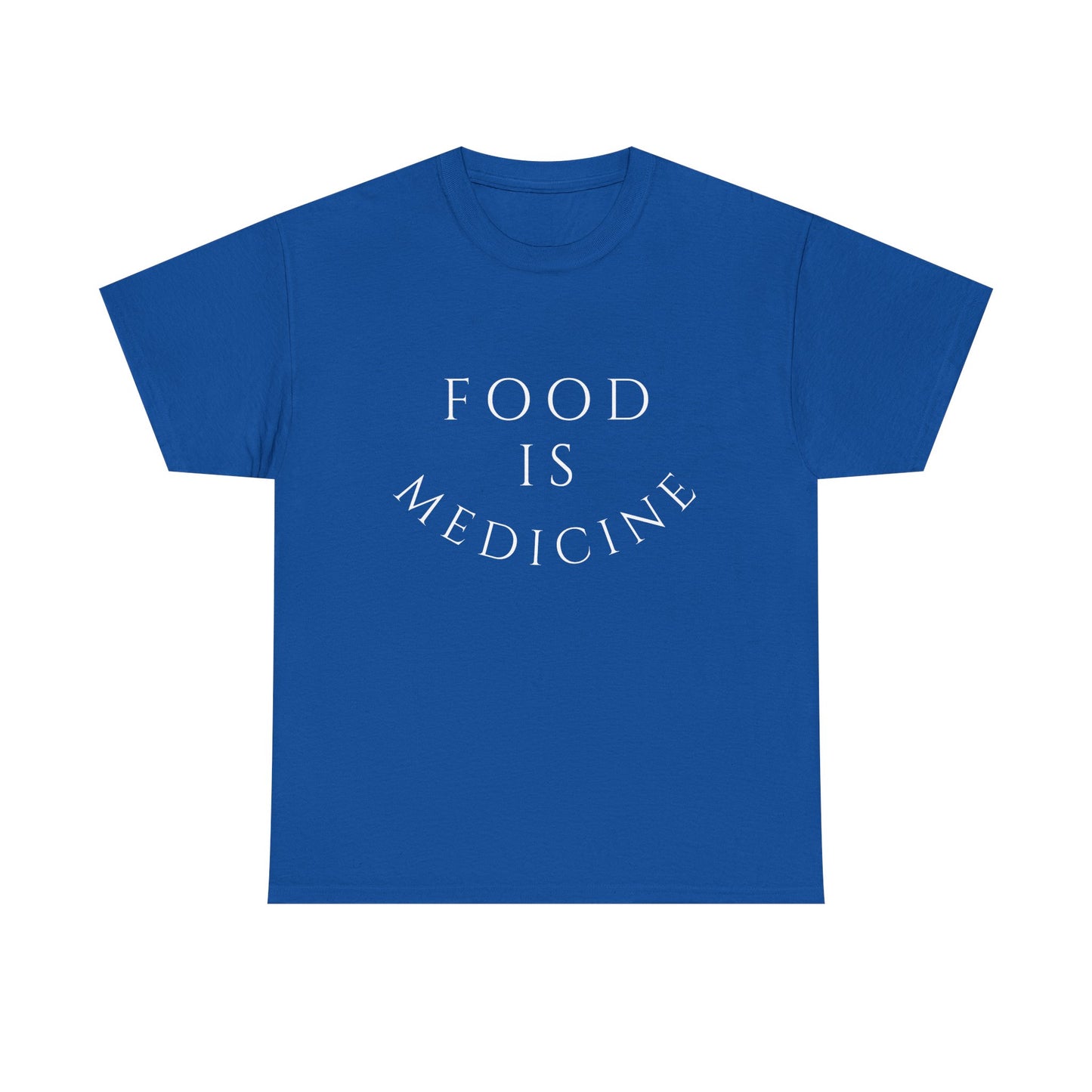 Food is medicine Unisex Heavy Cotton Tee