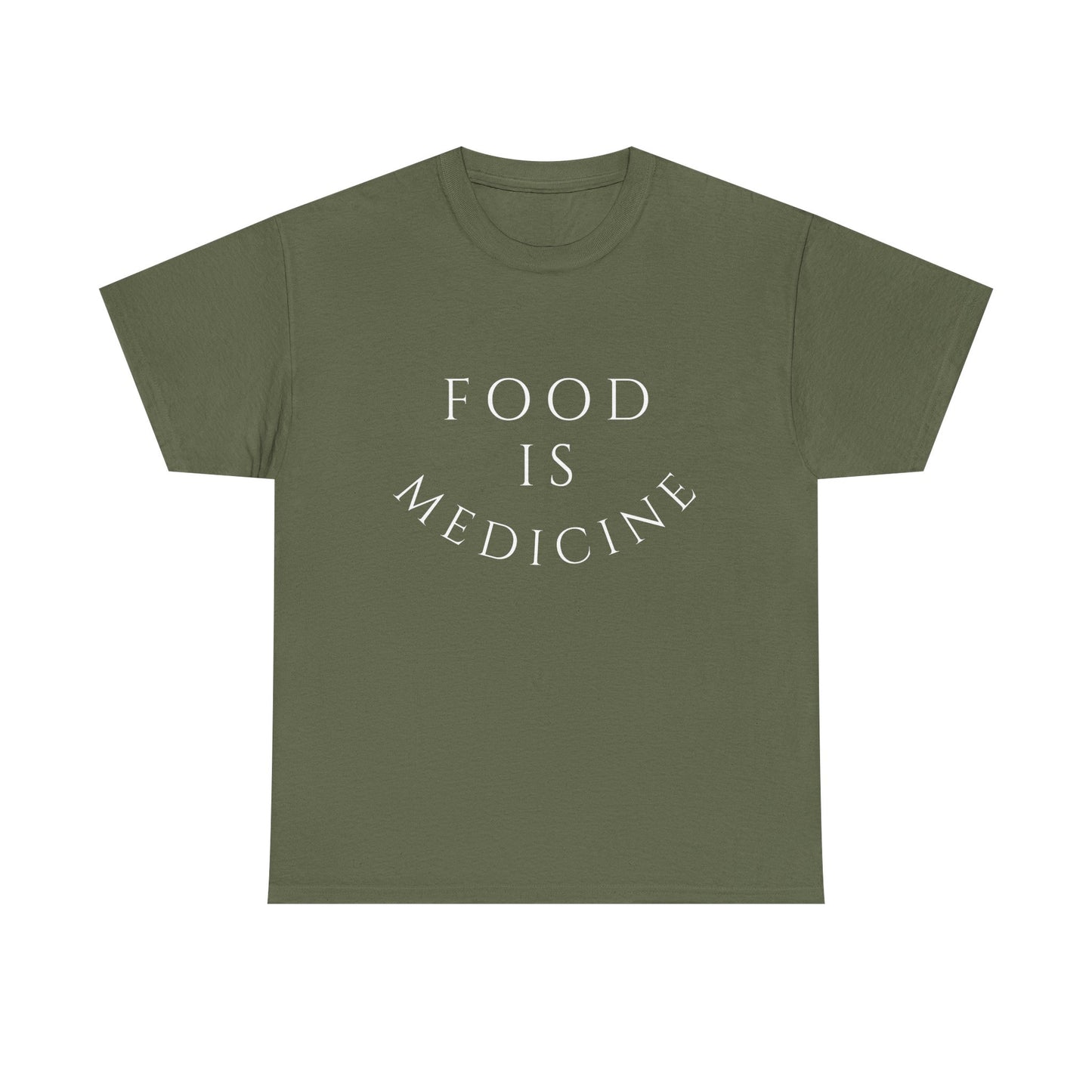 Food is medicine Unisex Heavy Cotton Tee