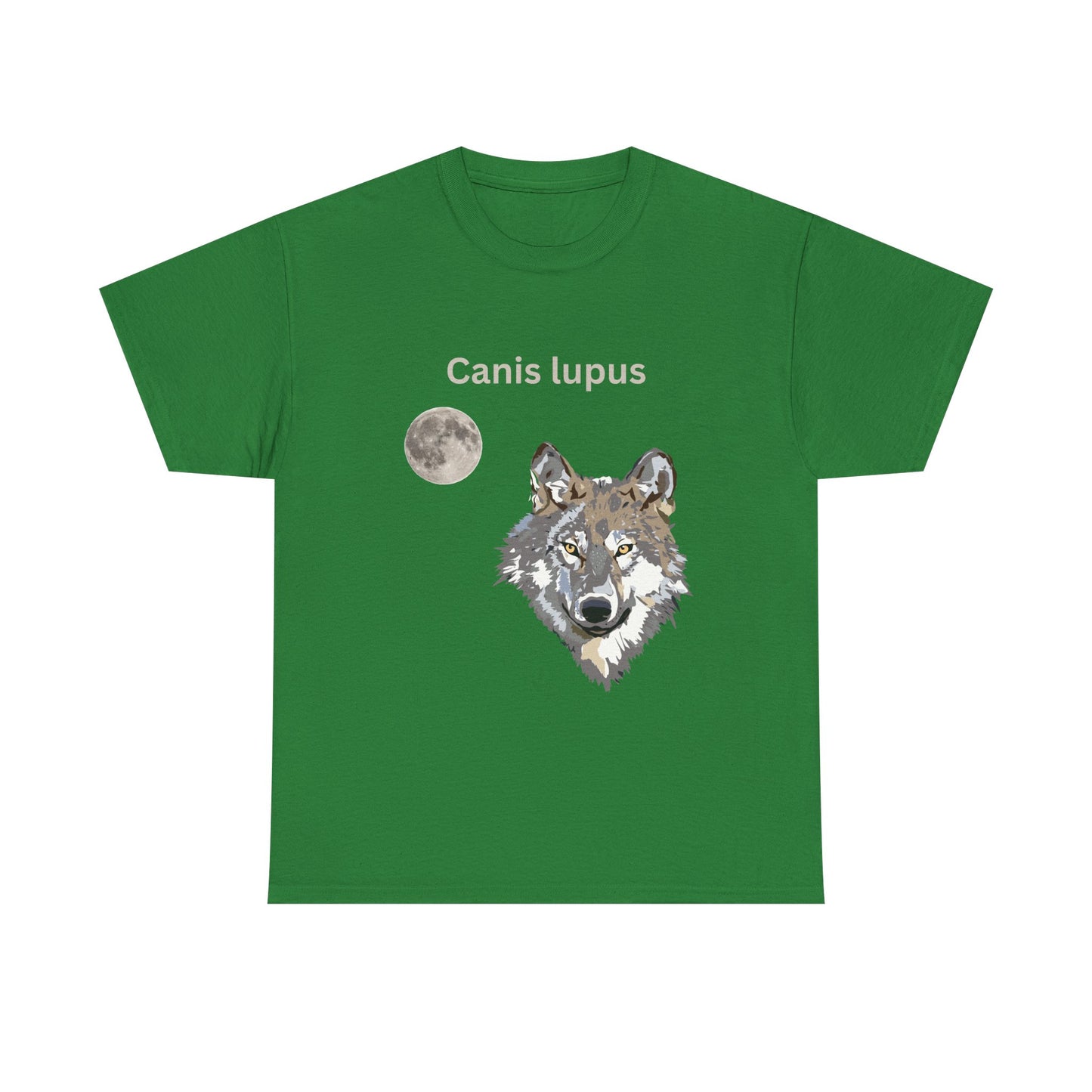 Canis lupus Unisex Heavy Cotton Tee