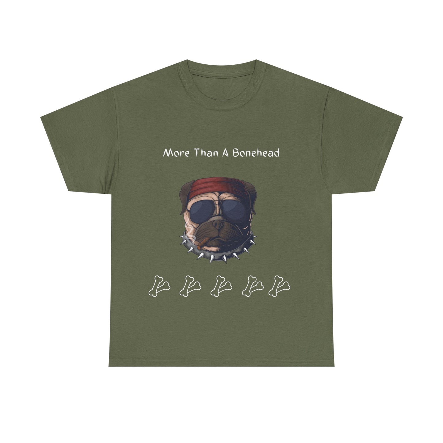 More Than A Bonehead Heavy Cotton Tee