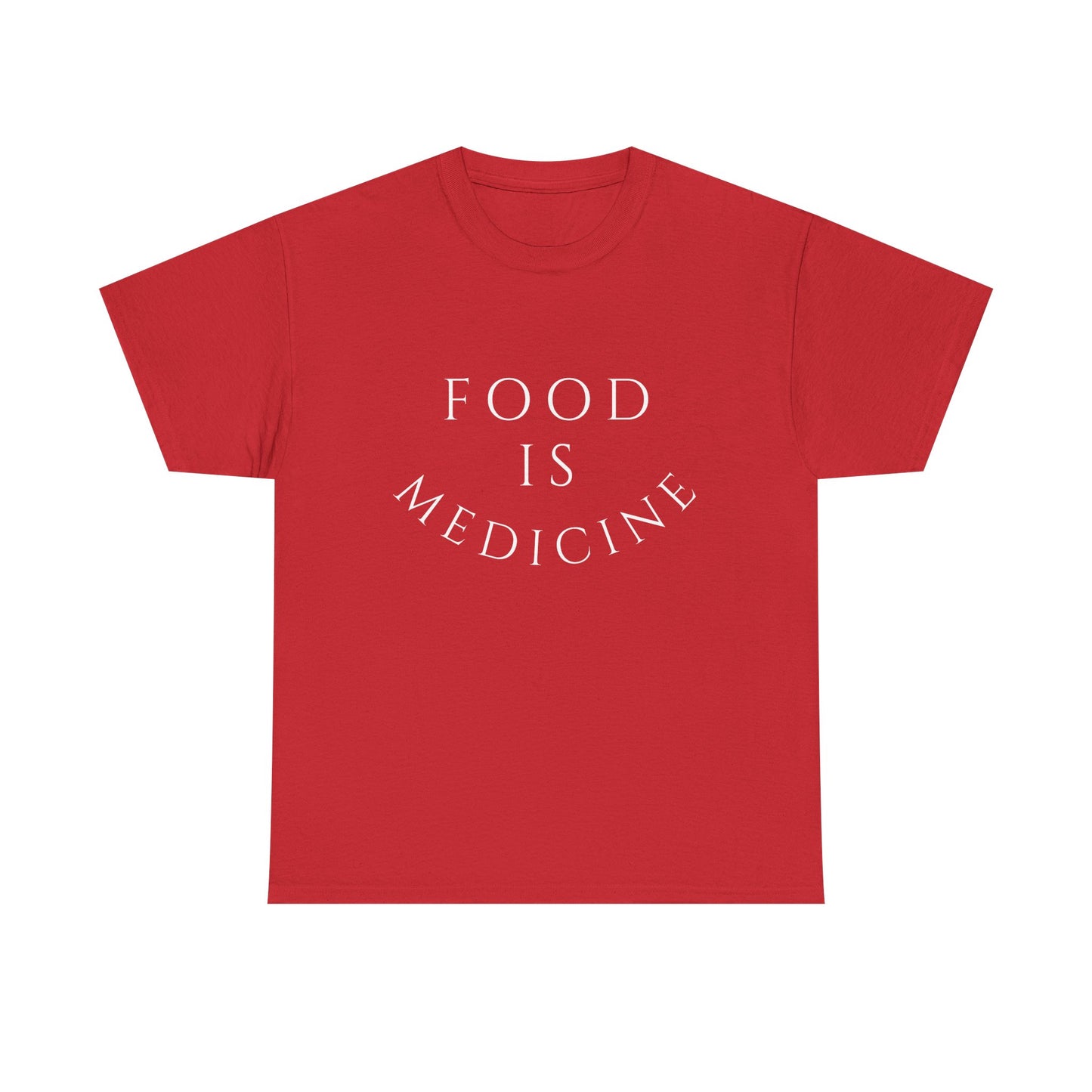 Food is medicine Unisex Heavy Cotton Tee