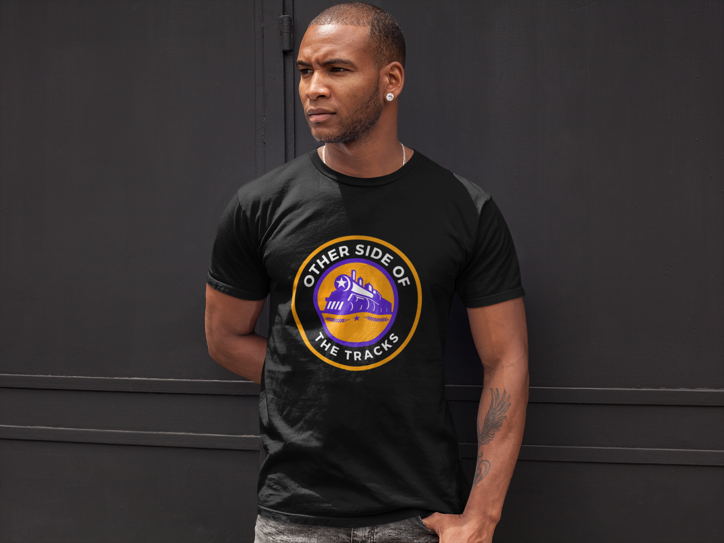 Urban T-Shirt - “Other side of the tracks)