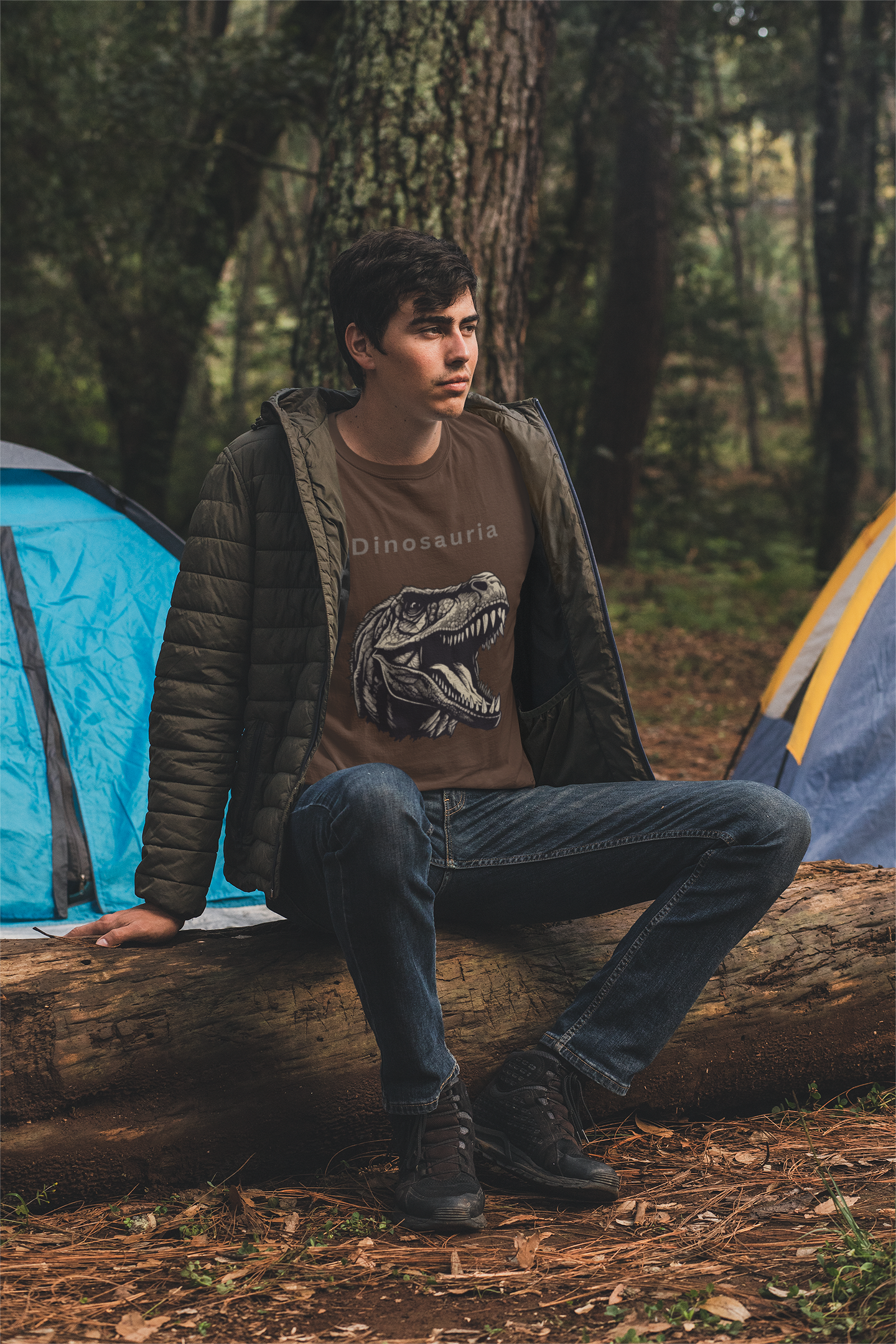 Dinosauria Heavy Cotton Tee - Dinosaur