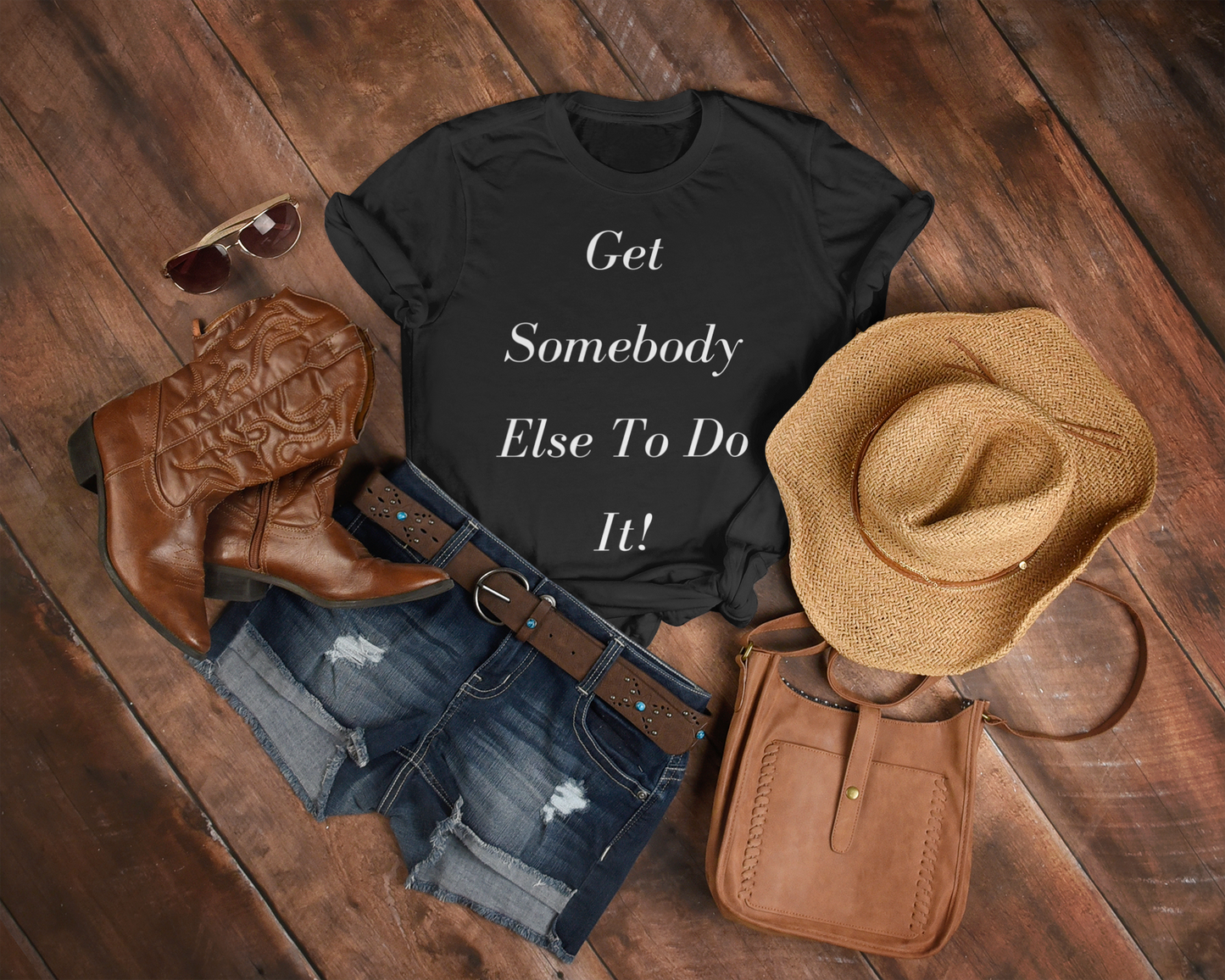 Get Somebody Else - Women's Midweight Cotton Tee
