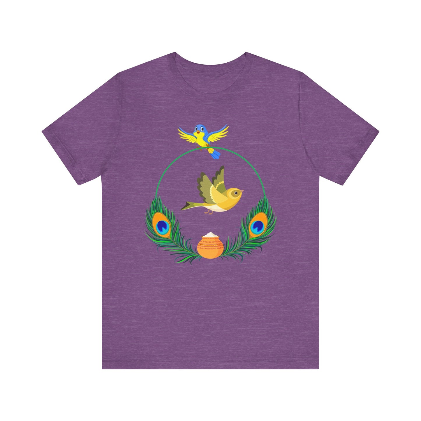 Colorful Bird Tee for Nature Lovers