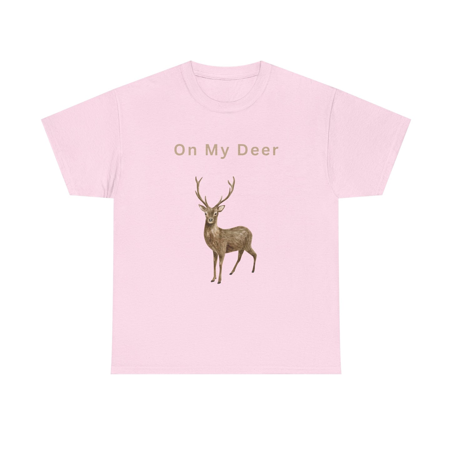 On My Deer Women's Heavy Cotton Tee