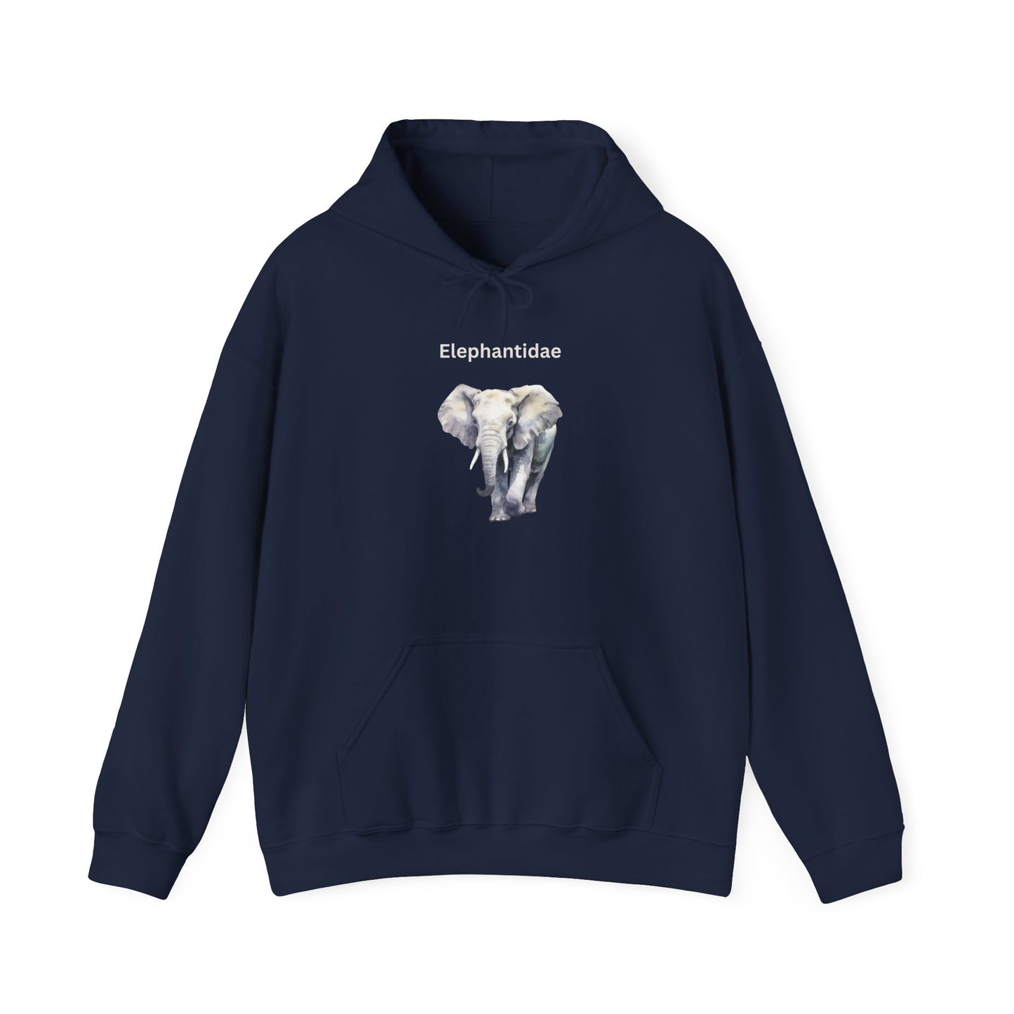 Elephantidae Unisex Heavy Blend™ Hooded Sweatshirt - Elephant