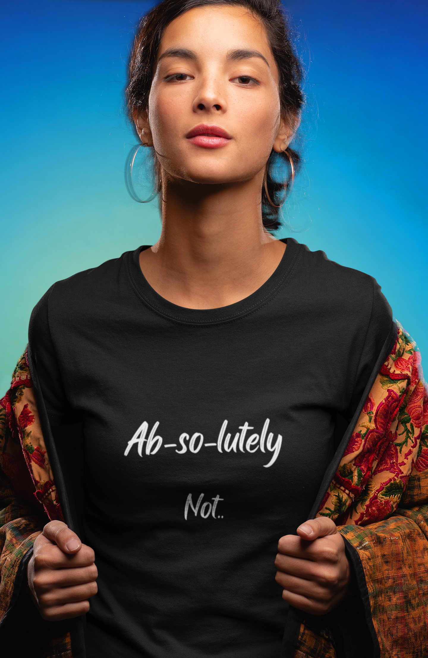 Absolutely Not Women's Midweight Cotton Tee
