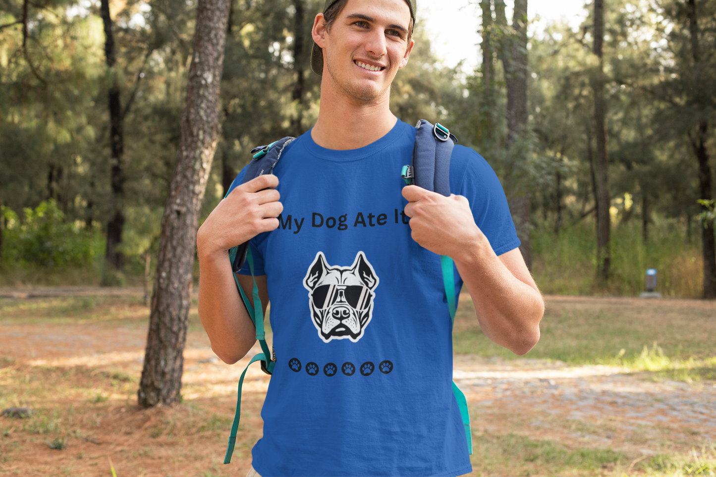 My Dog Ate It Unisex Heavy Cotton Tee