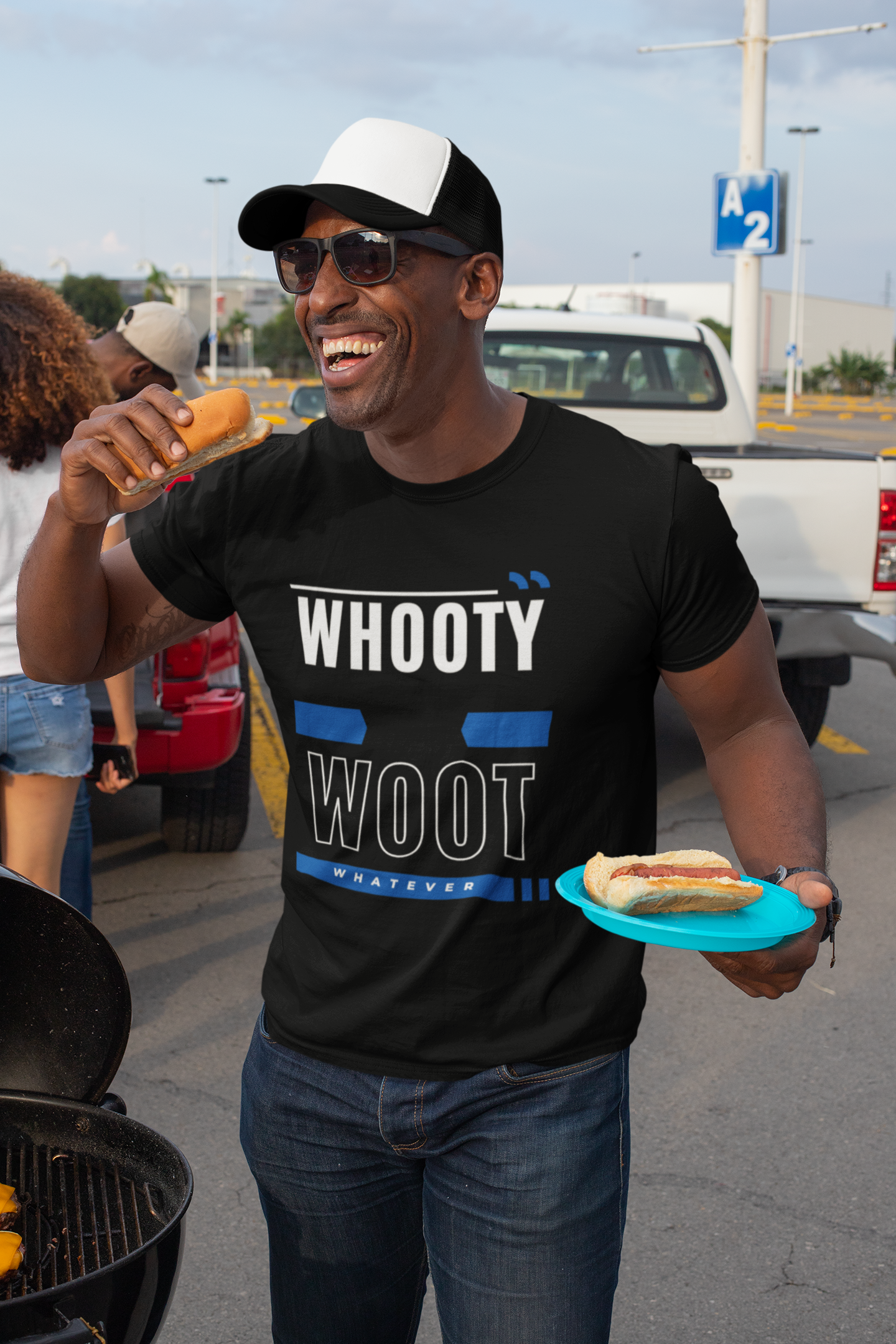 Funny Graphic Tee - 'Whooty Woot, Whatever' Shirt
